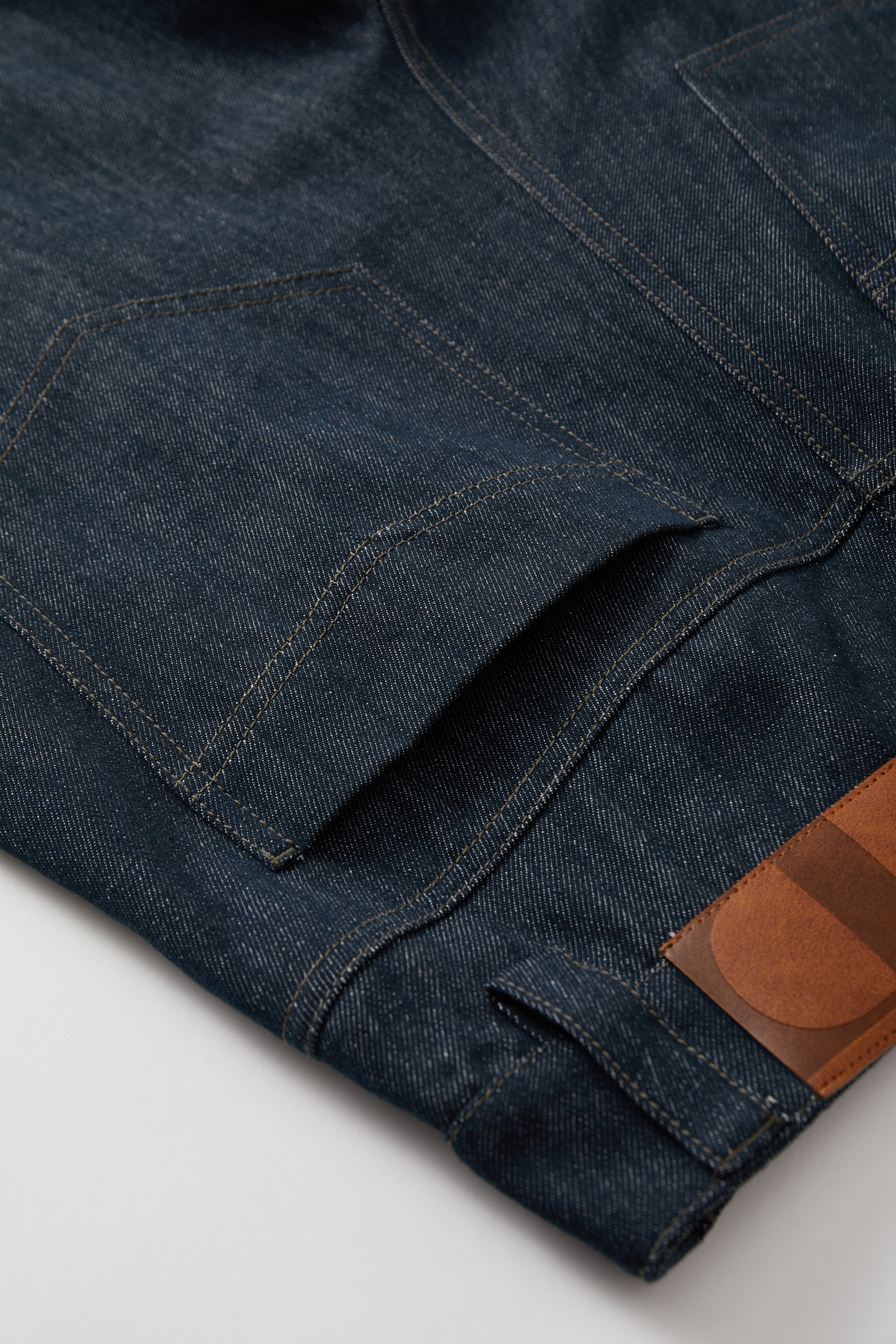 OPICLOTH Washed Asymmetric Fly Pleated Denim Shorts, premium urban and streetwear designers apparel on PROJECTISR.com, OPICLOTH