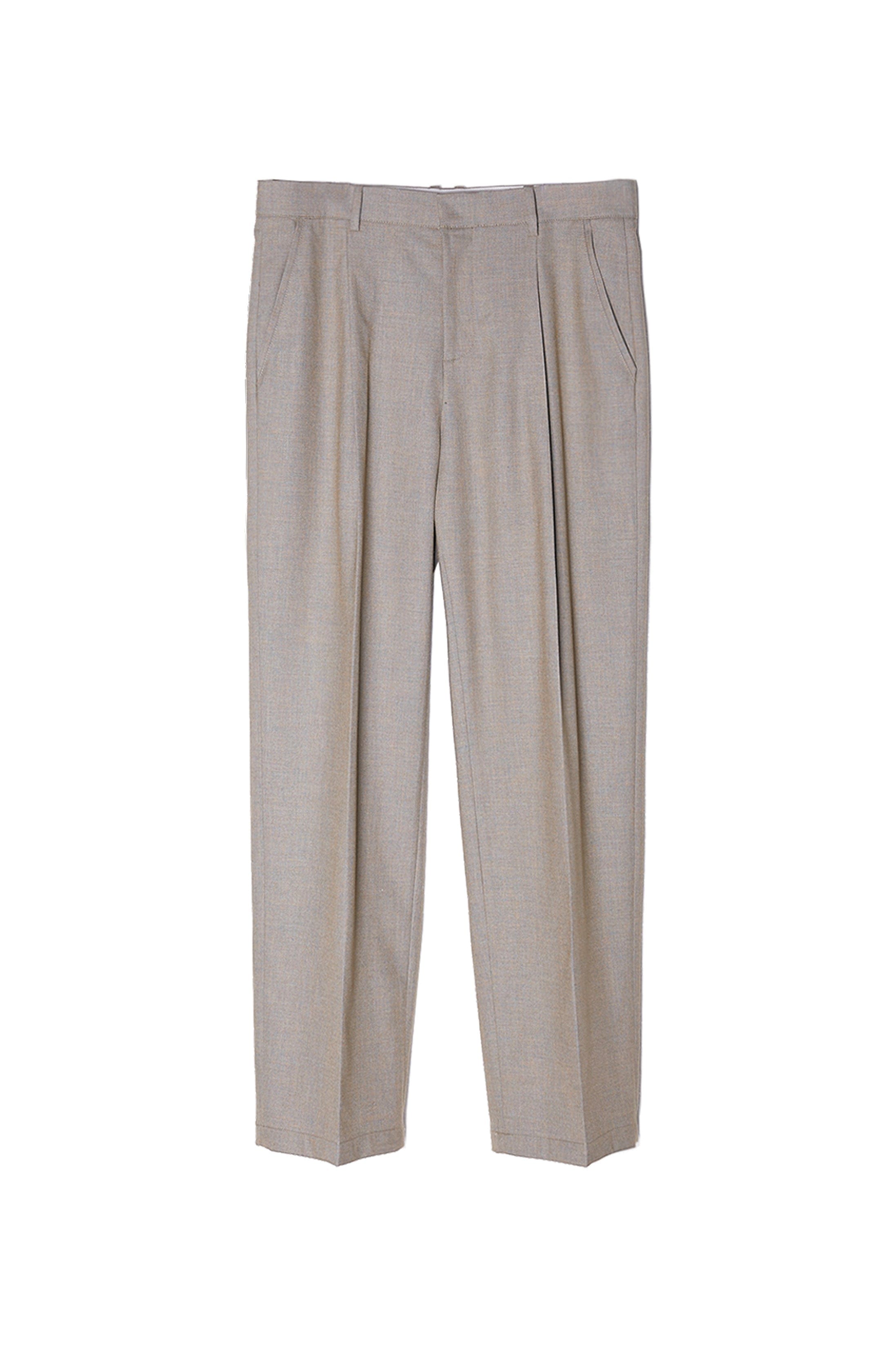 ASSEEN Essential Pleated Straight-Leg Cigarette Trousers, premium urban and streetwear designers apparel on PROJECTISR.com, ASSEEN