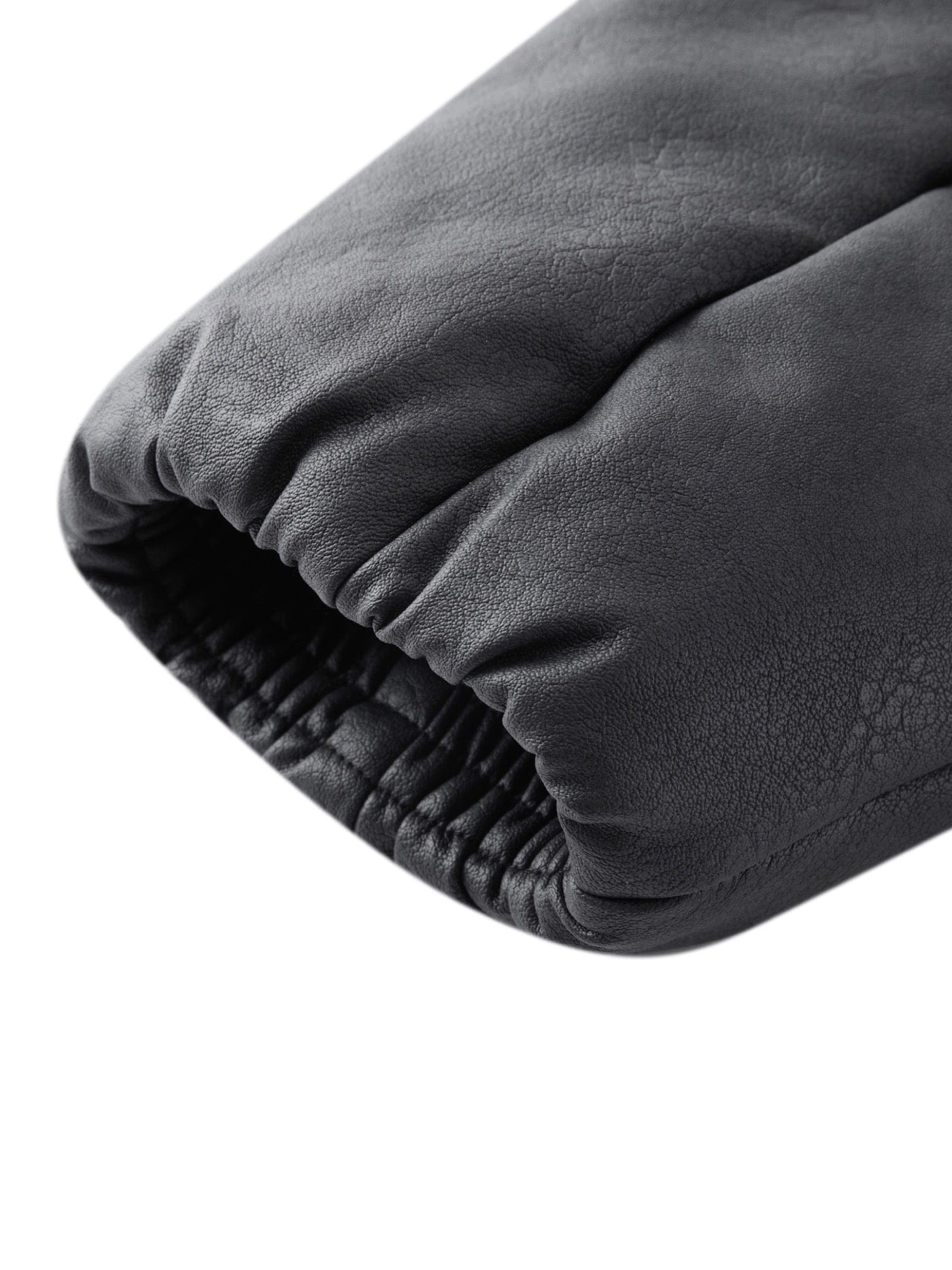 BONELESS Spliced Faux Leather Cotton Padded Jacket, premium urban and streetwear designers apparel on PROJECTISR.com, BONELESS
