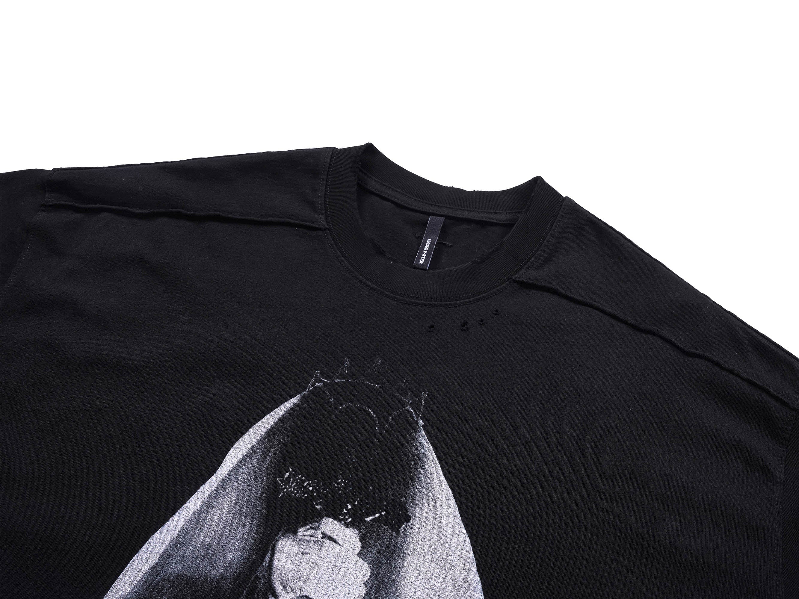 UNDERWATER Bridal Lament Long-Sleeve Tee Black, premium urban and streetwear designers apparel on PROJECTISR.com, UNDERWATER