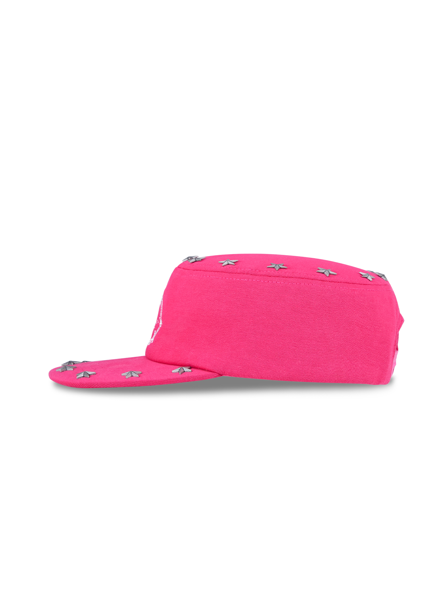 SANB Star-Studded Embroidered Pillbox Cap