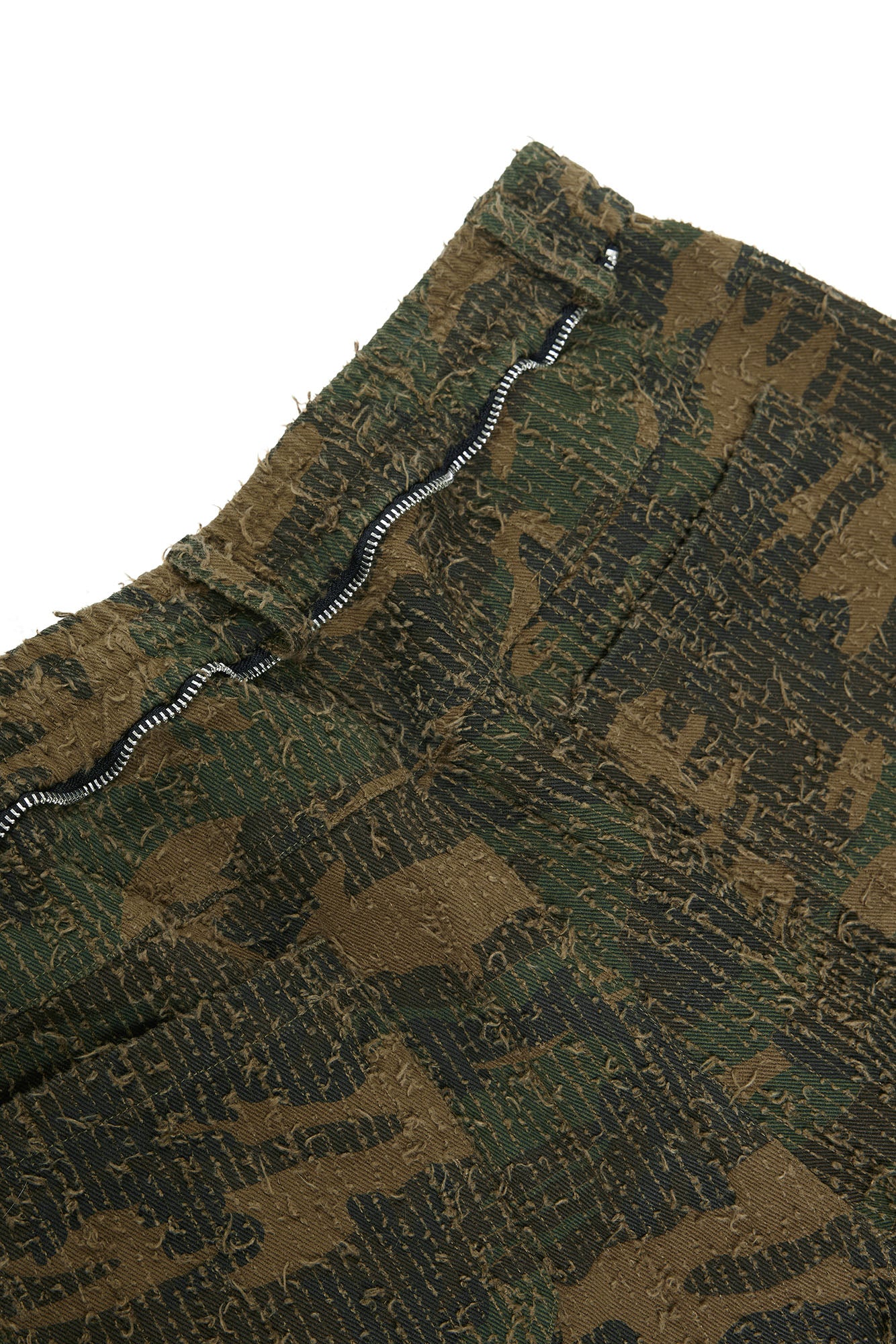RELABEL Camo Skeleton Patch Shorts