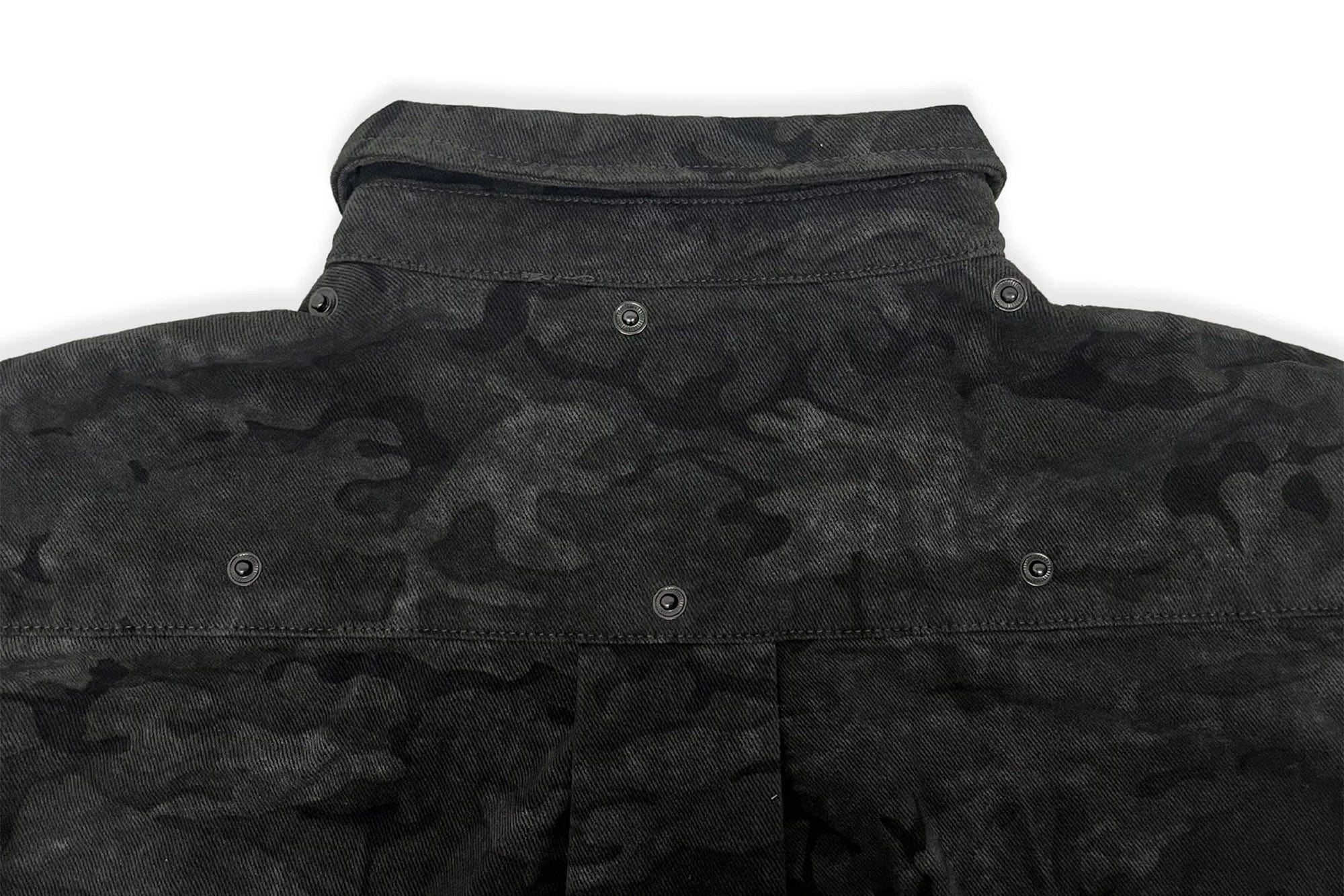 TECNINEGROUP Detachable Hood Star-Rivet Camo Jacket, premium urban and streetwear designers apparel on PROJECTISR.com, TECNINEGROUP