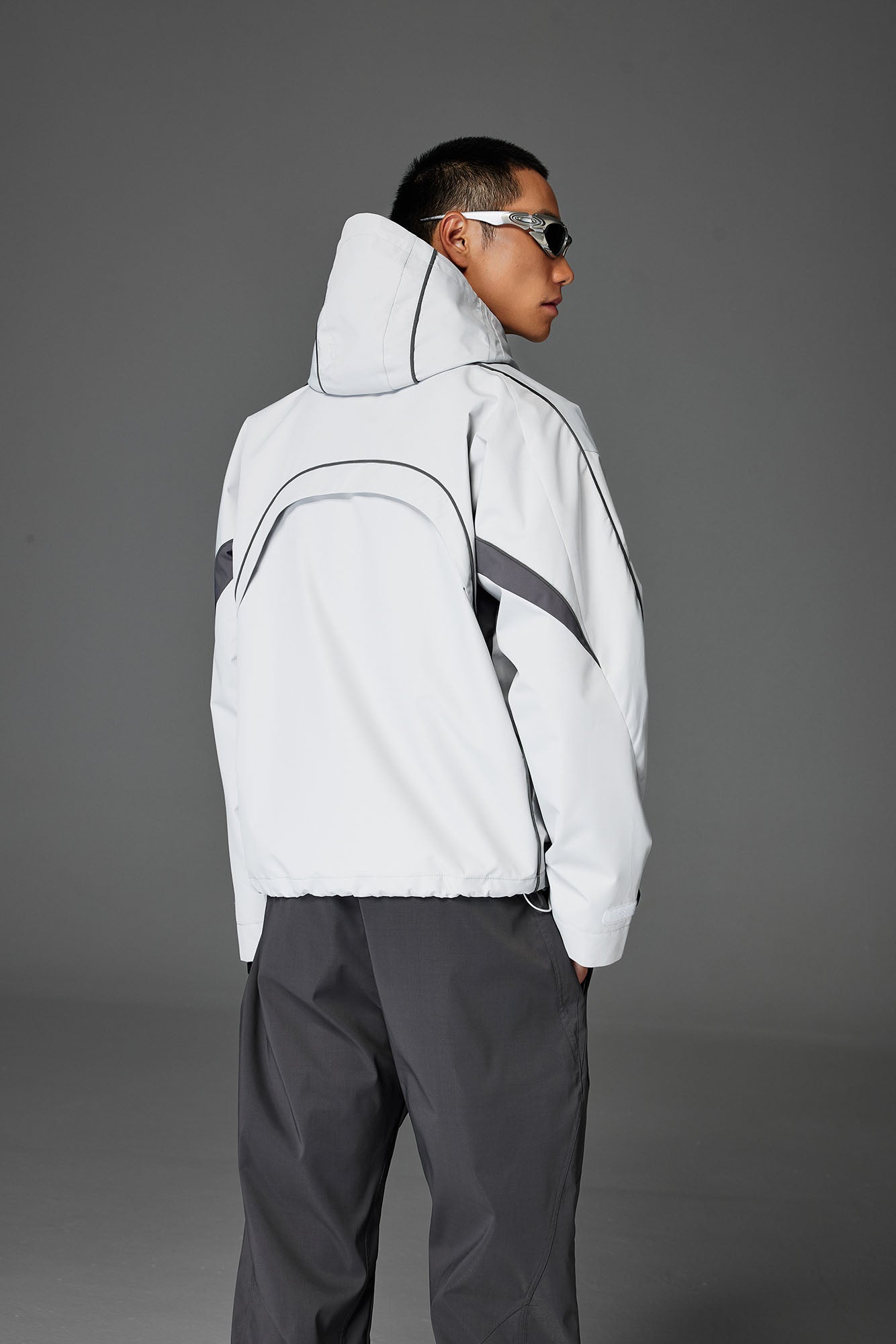 CATSSTAC Stormline Contrast Panel Zip Jacket, premium urban and streetwear designers apparel on PROJECTISR.com, CATSSTAC