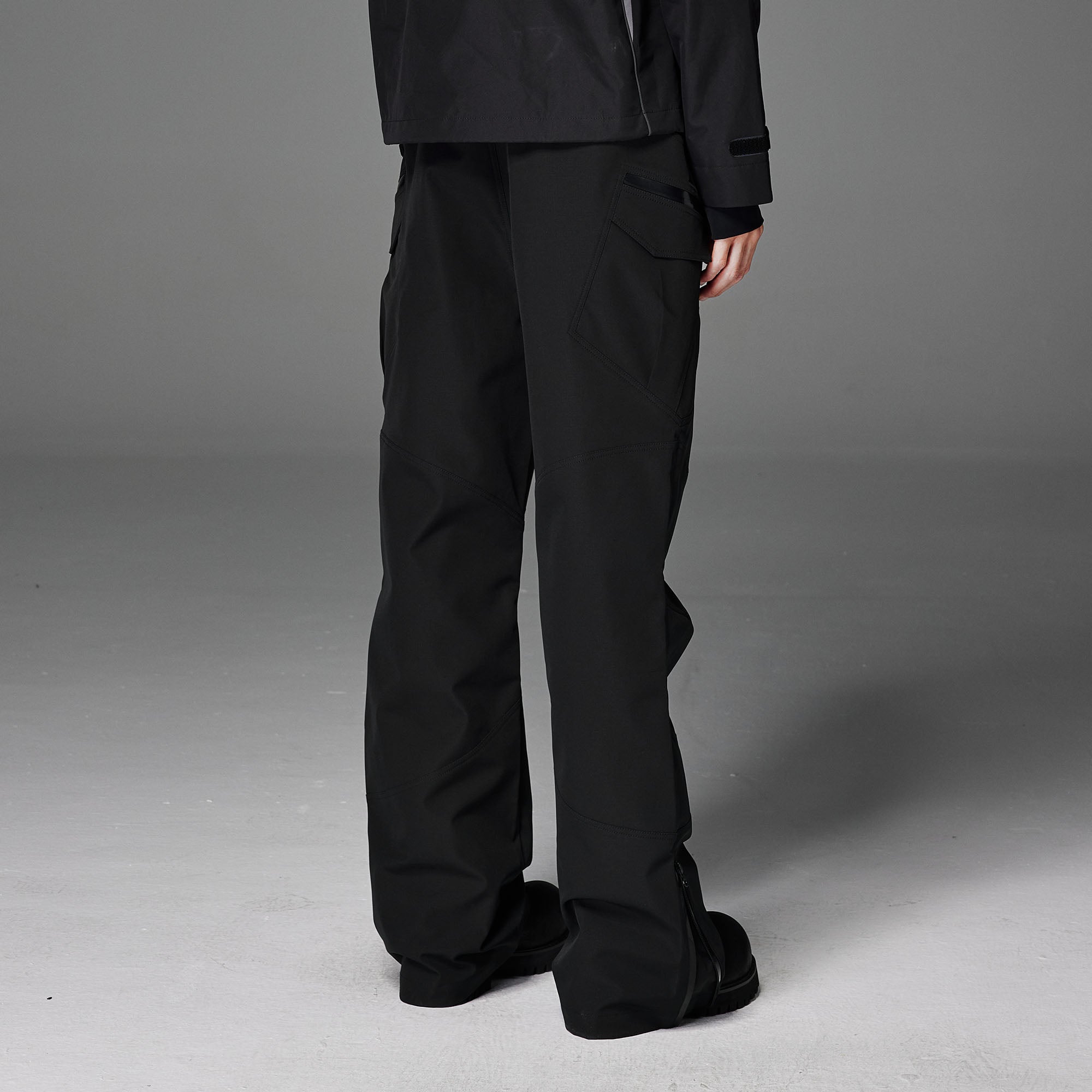 CATSSTAC Tech Panel Zip-Hem Waterproof Pants, premium urban and streetwear designers apparel on PROJECTISR.com, CATSSTAC