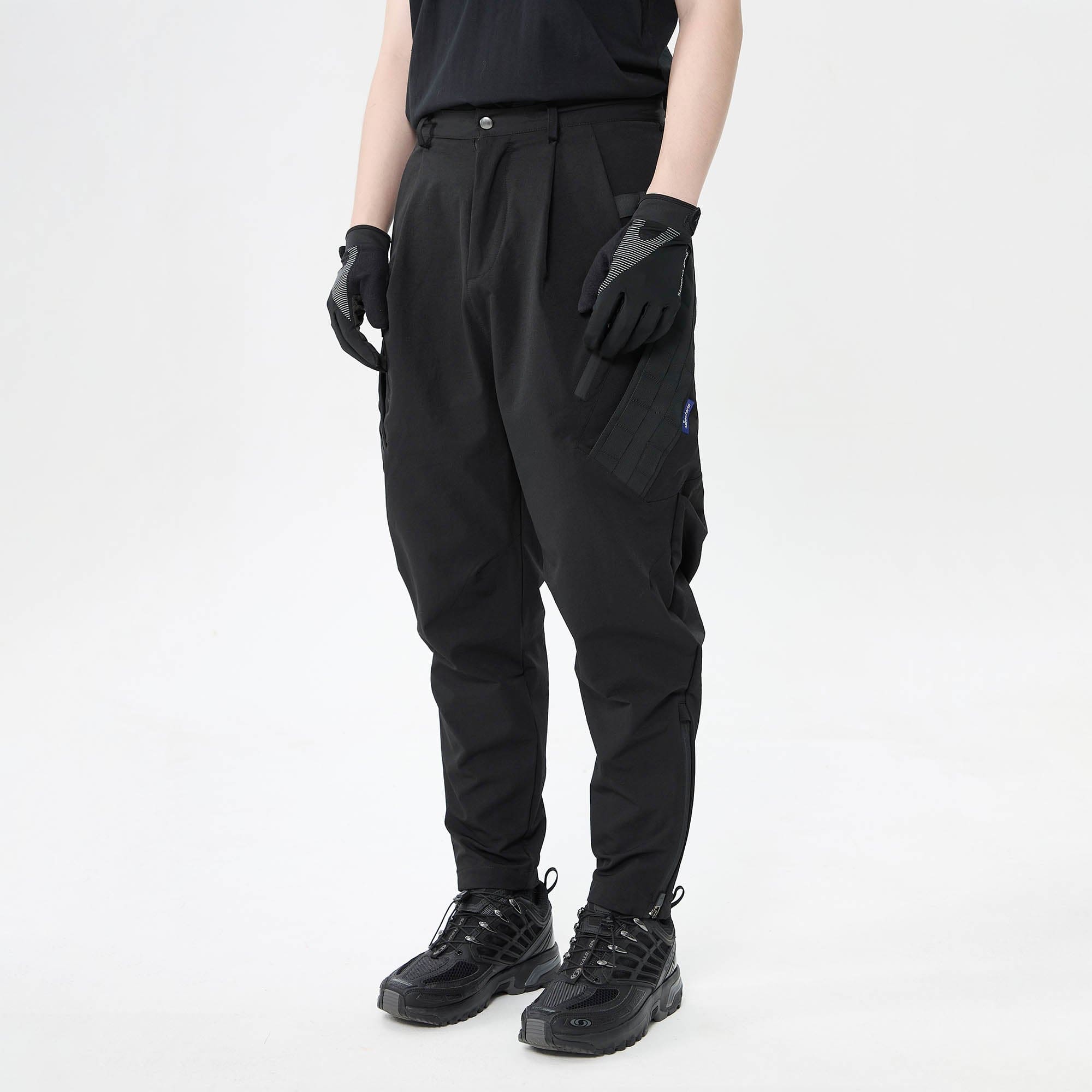 SILENSTORM Modern Tactical Multi-Pocket Pleated Pants, premium urban and streetwear designers apparel on PROJECTISR.com, SILENSTORM