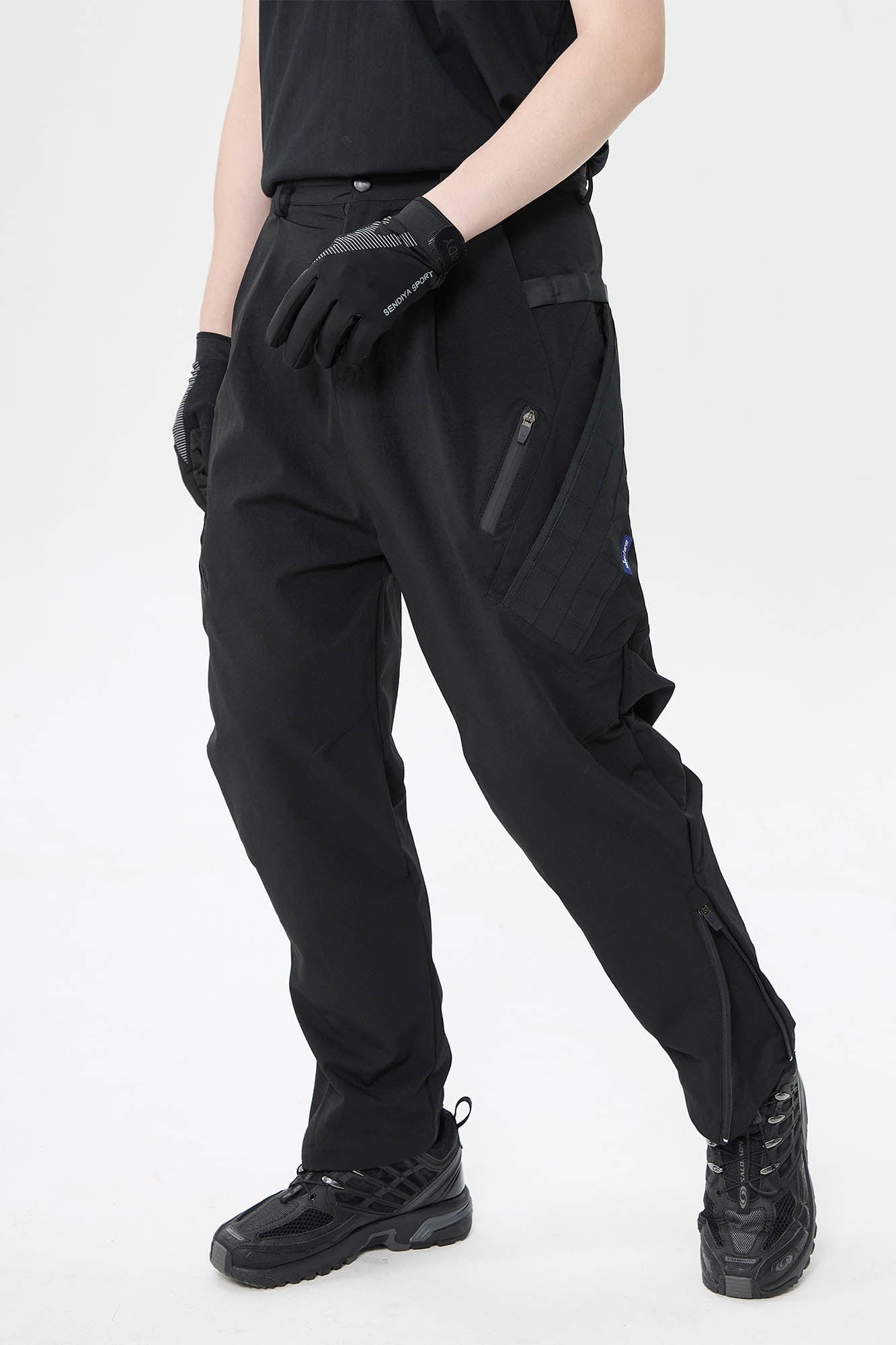 SILENSTORM Modern Tactical Multi-Pocket Pleated Pants, premium urban and streetwear designers apparel on PROJECTISR.com, SILENSTORM