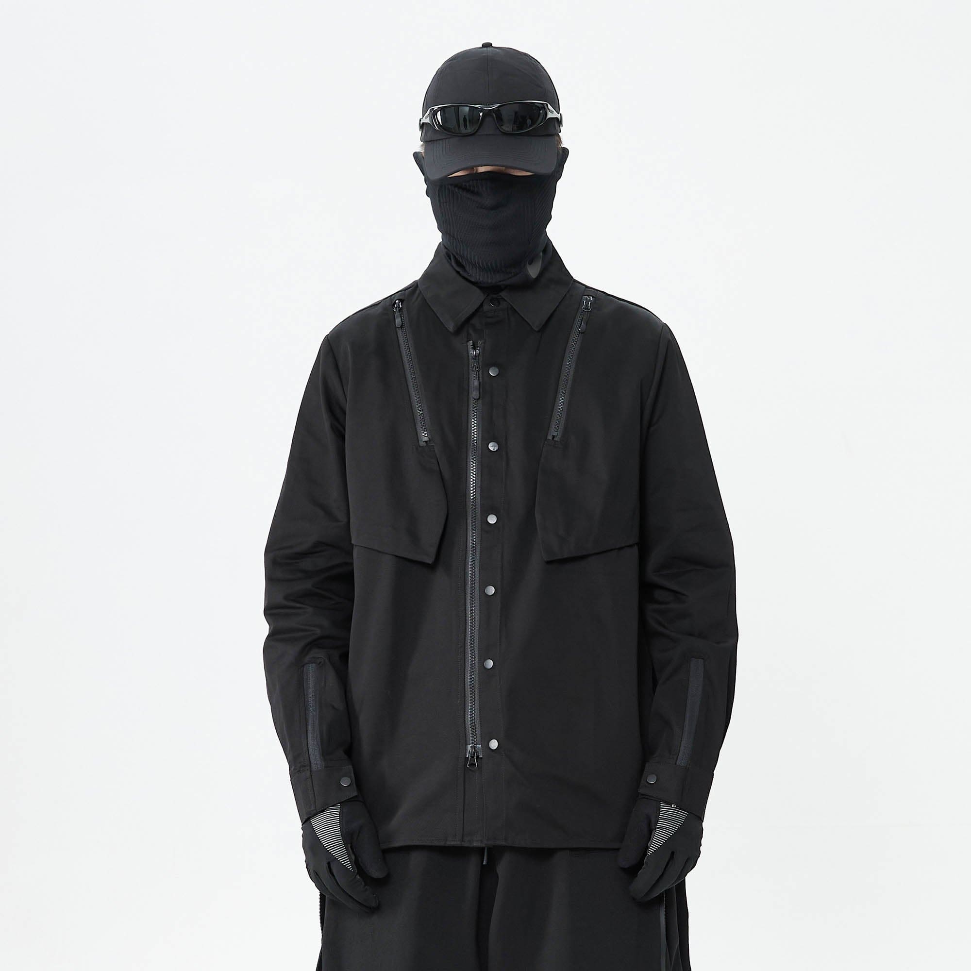SILENSTORM Deconstructed Tactical Shirt, premium urban and streetwear designers apparel on PROJECTISR.com, SILENSTORM