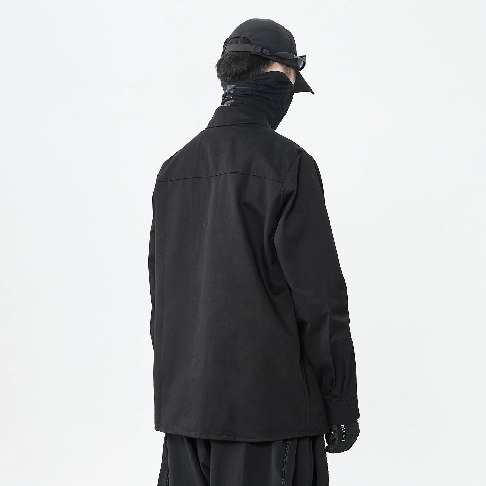 SILENSTORM Deconstructed Tactical Shirt, premium urban and streetwear designers apparel on PROJECTISR.com, SILENSTORM