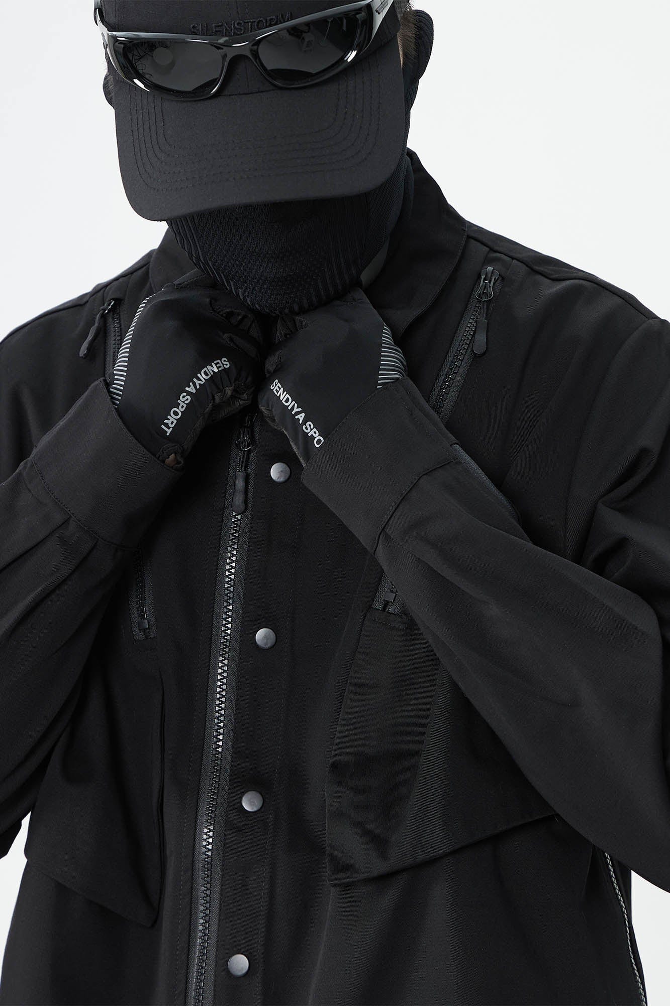 SILENSTORM Deconstructed Tactical Shirt, premium urban and streetwear designers apparel on PROJECTISR.com, SILENSTORM
