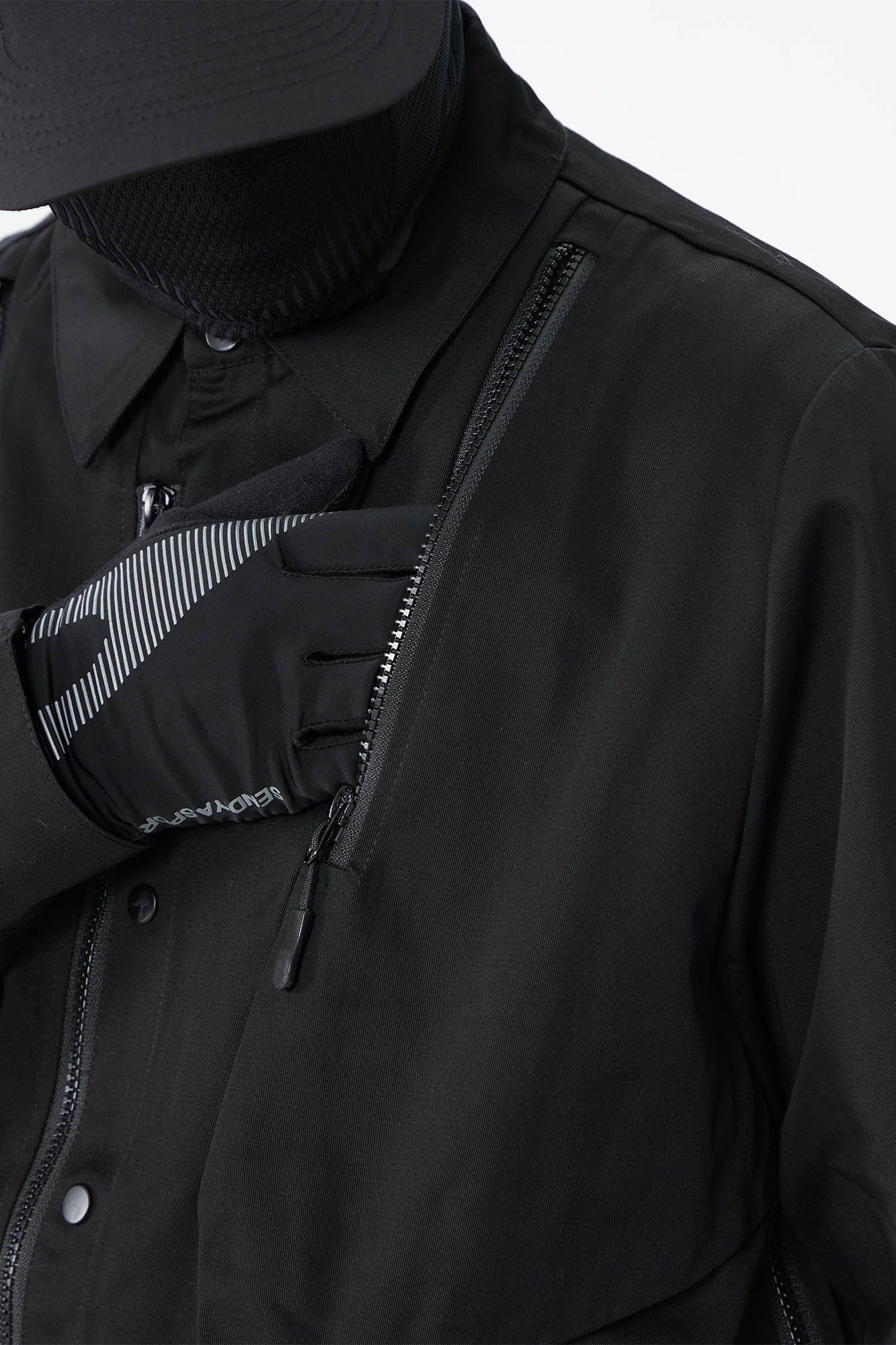 SILENSTORM Deconstructed Tactical Shirt, premium urban and streetwear designers apparel on PROJECTISR.com, SILENSTORM