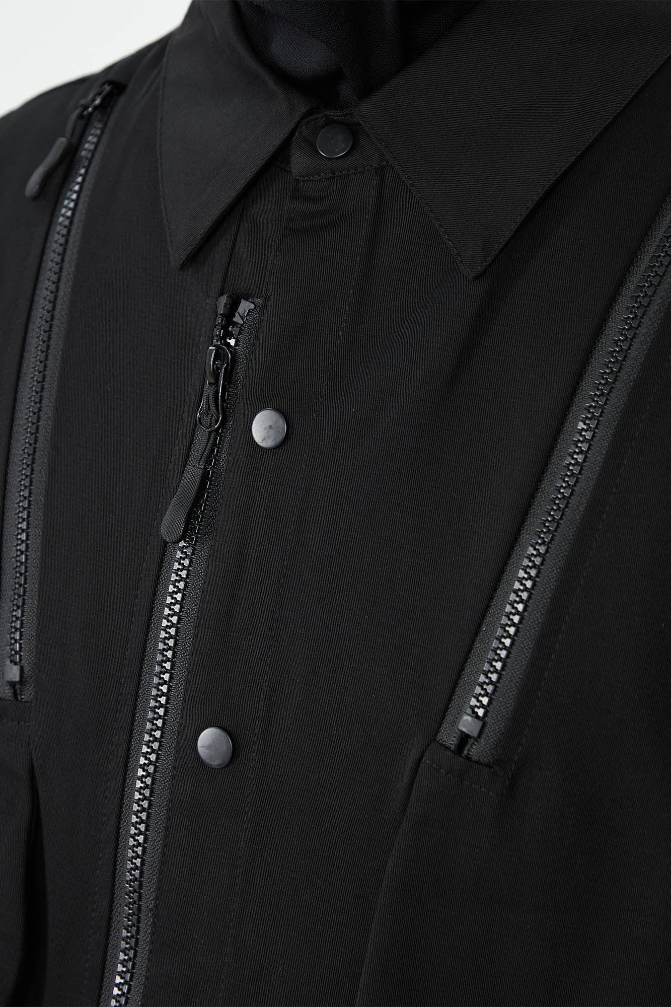 SILENSTORM Deconstructed Tactical Shirt, premium urban and streetwear designers apparel on PROJECTISR.com, SILENSTORM
