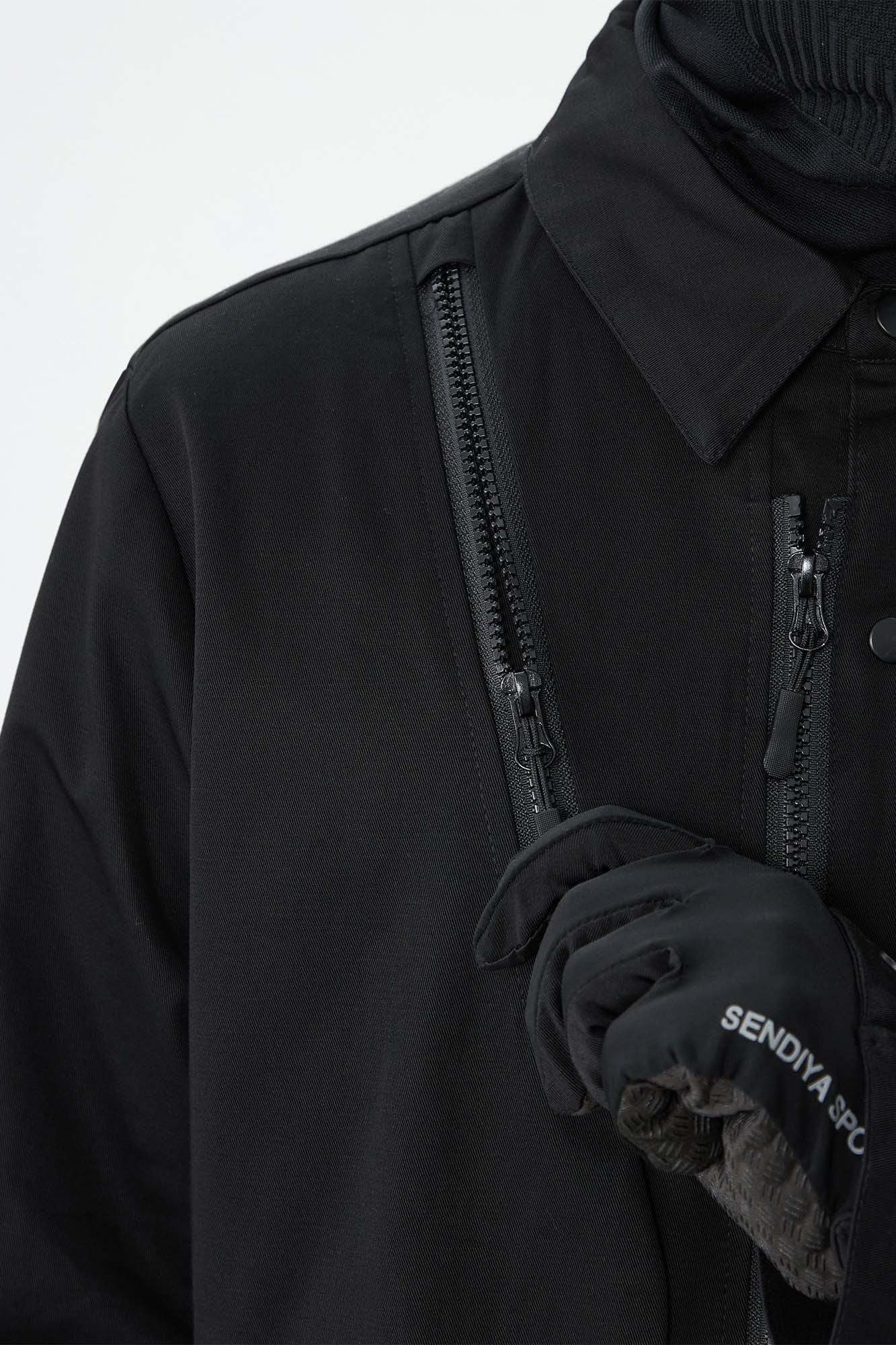 SILENSTORM Deconstructed Tactical Shirt, premium urban and streetwear designers apparel on PROJECTISR.com, SILENSTORM
