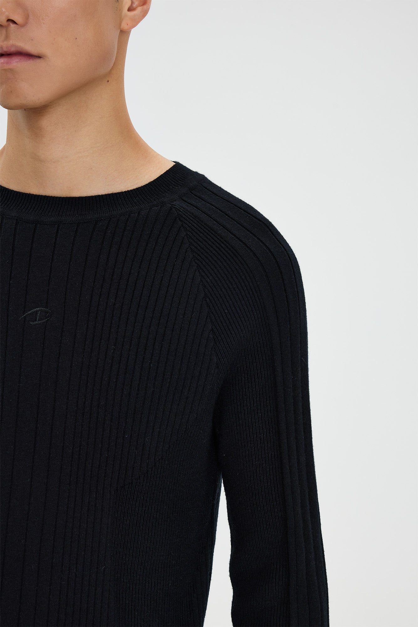 CATSSTAC Essential Slim Rib Wool-Blend Sweater, premium urban and streetwear designers apparel on PROJECTISR.com, CATSSTAC