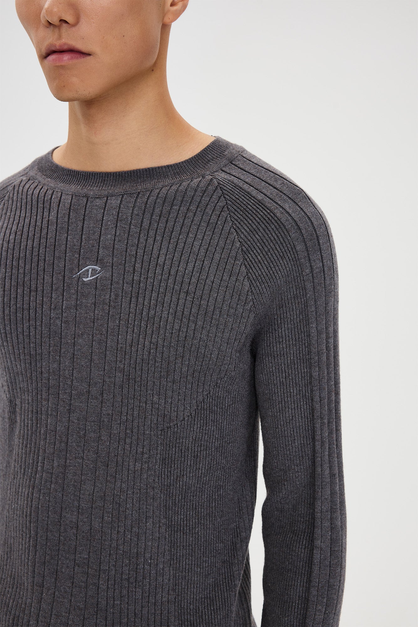 CATSSTAC Essential Slim Rib Wool-Blend Sweater, premium urban and streetwear designers apparel on PROJECTISR.com, CATSSTAC