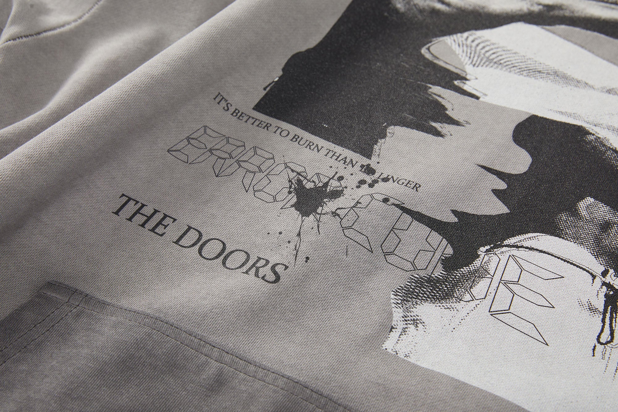 ERROR CODE ROBOT Graphic Faded Oversized Hoodie, premium urban and streetwear designers apparel on PROJECTISR.com, ERROR CODE ROBOT