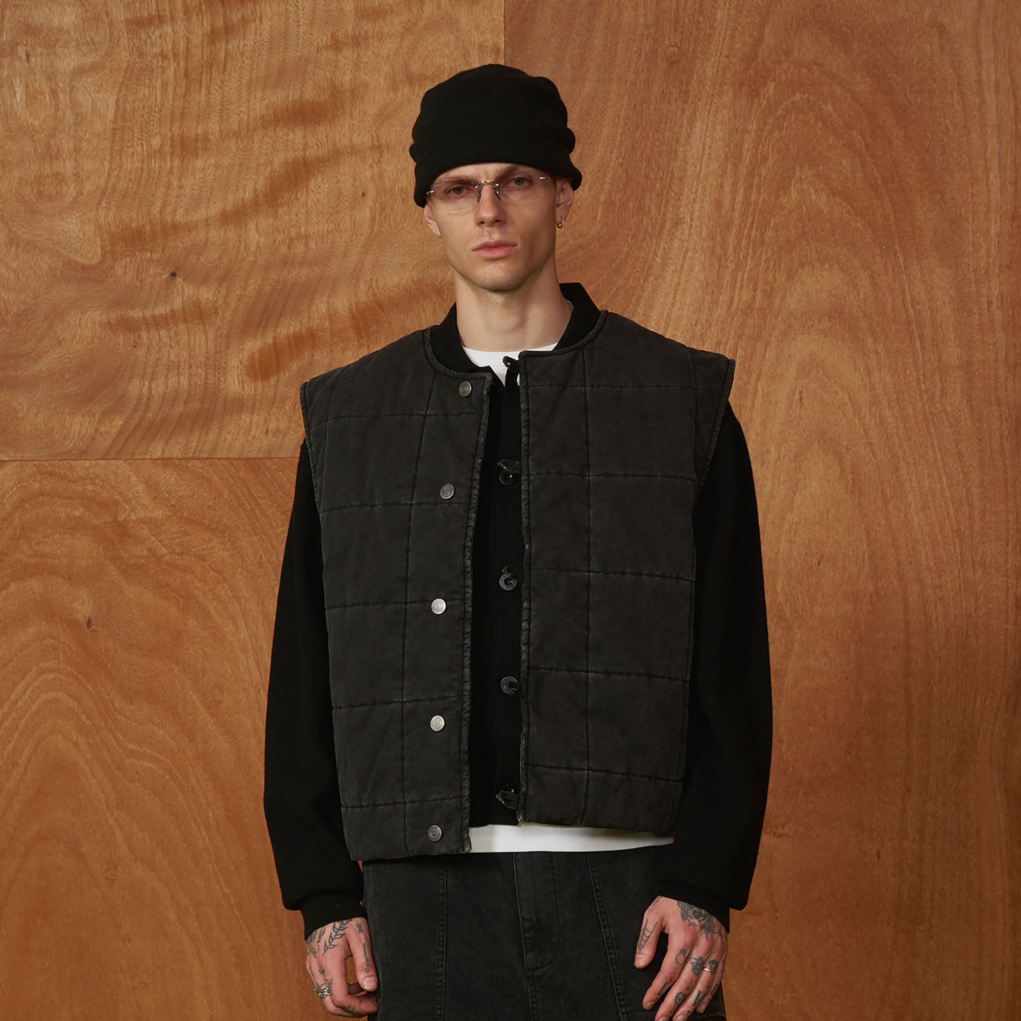 PMW Essential Quilted Insulated Vest, premium urban and streetwear designers apparel on PROJECTISR.com, PMW