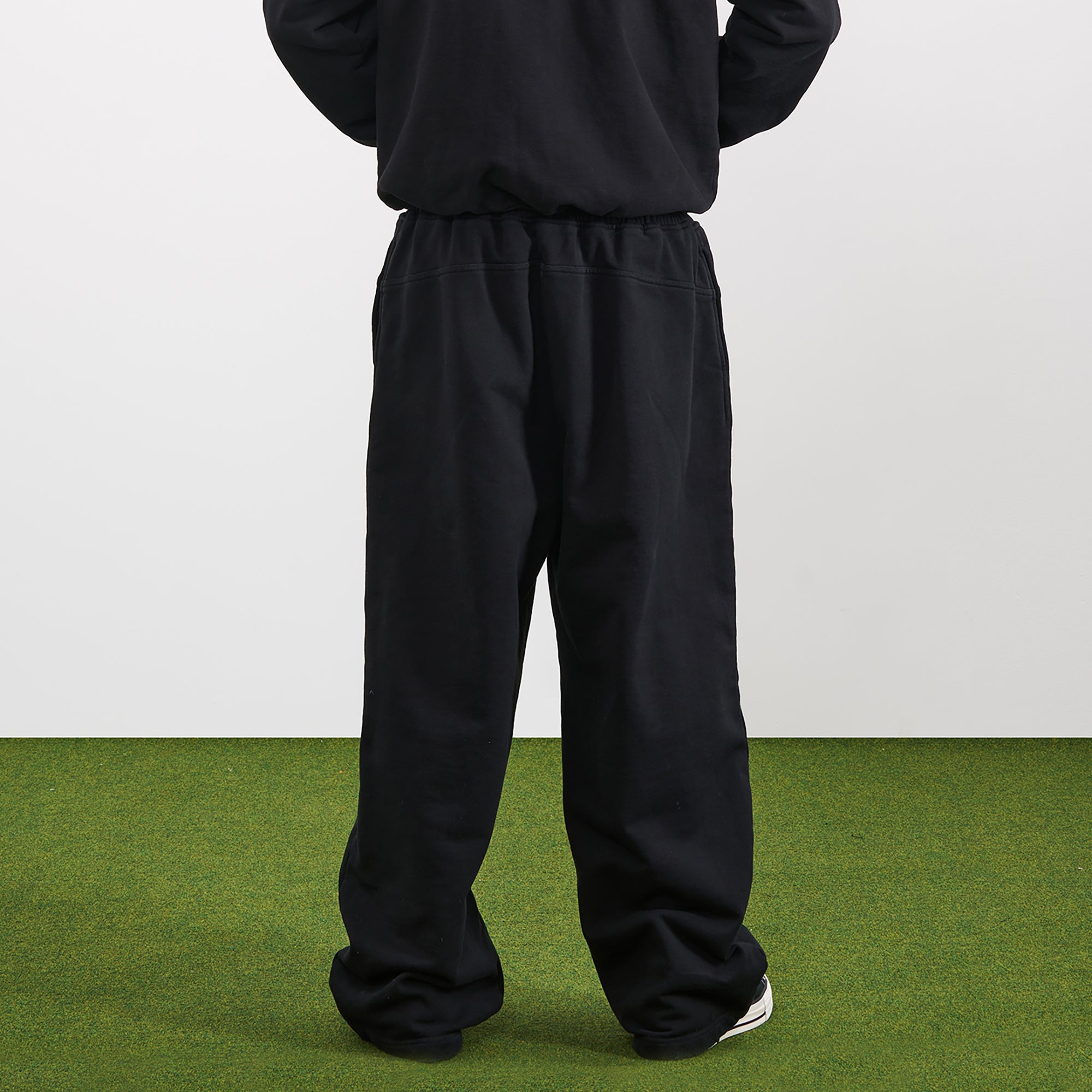 PMW Oversized Curved Wide-Leg Sweatpants, premium urban and streetwear designers apparel on PROJECTISR.com, PMW