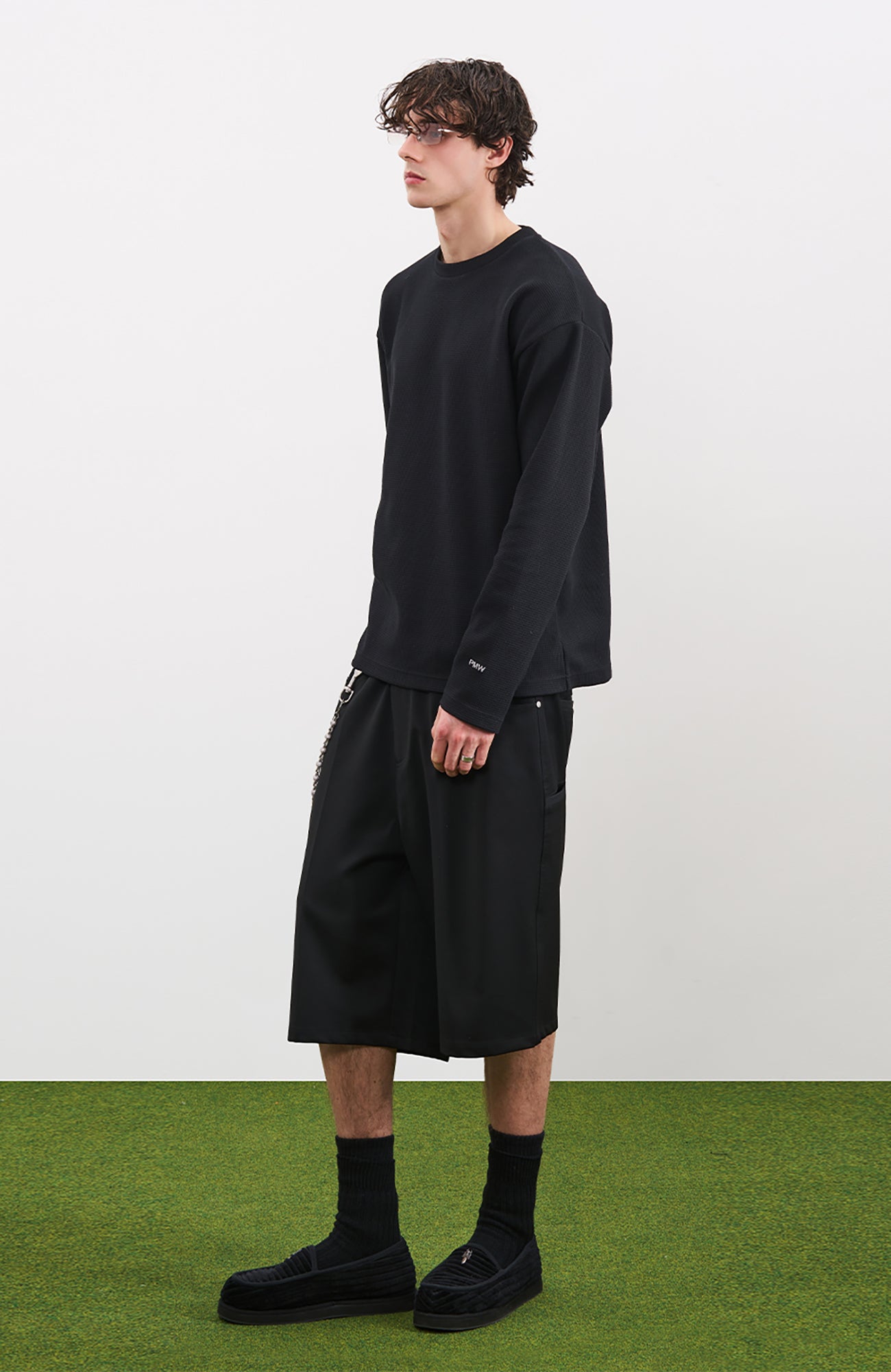 PMW Minimal Suit Shorts, premium urban and streetwear designers apparel on PROJECTISR.com, PMW