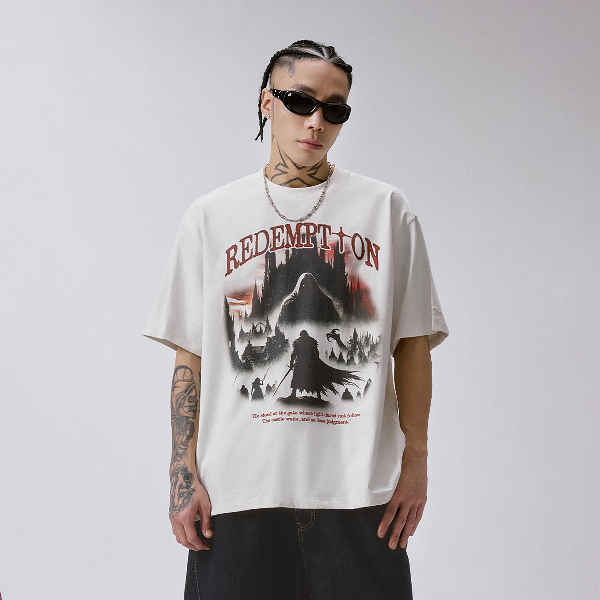 F2CE Punk Graphic Tee, premium urban and streetwear designers apparel on PROJECTISR.com, F2CE