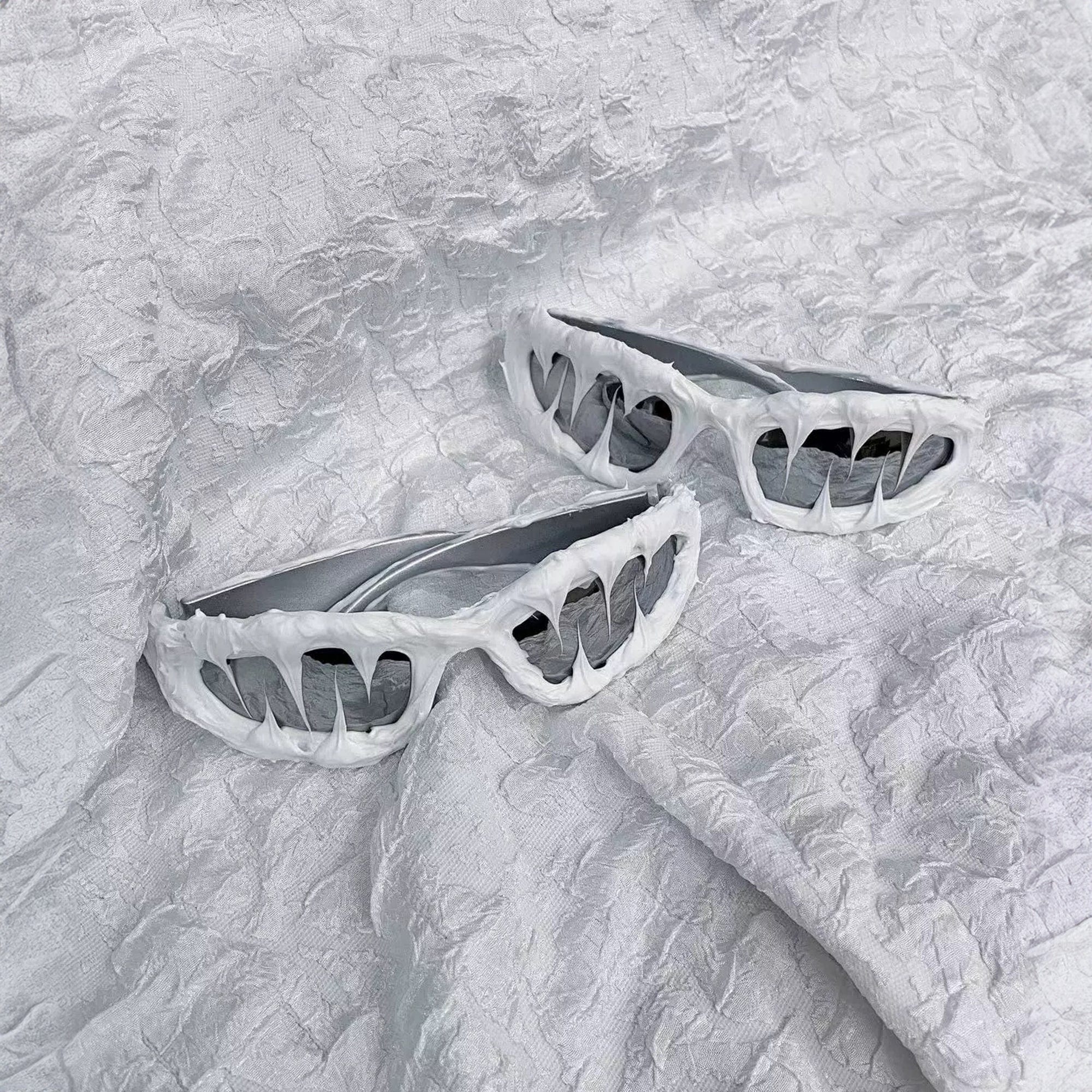 Pi0neeR Ice Melt Dripped Resin Sunglasses, premium urban and streetwear designers apparel on PROJECTISR.com, Pi0neeR