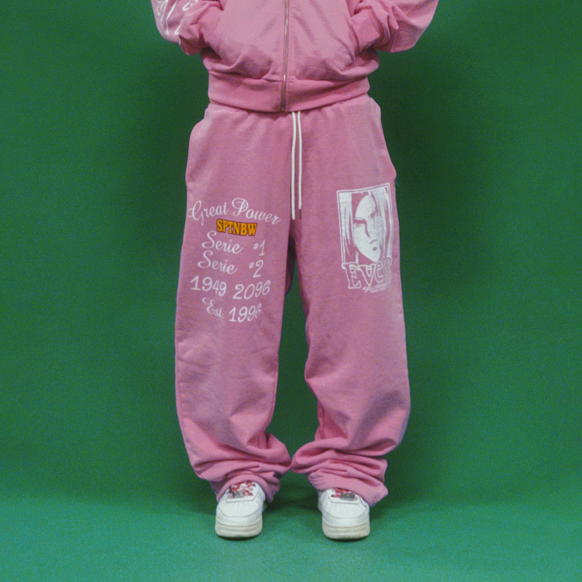 EVETS Anime Graphic Sweatpants, premium urban and streetwear designers apparel on PROJECTISR.com, EVETS