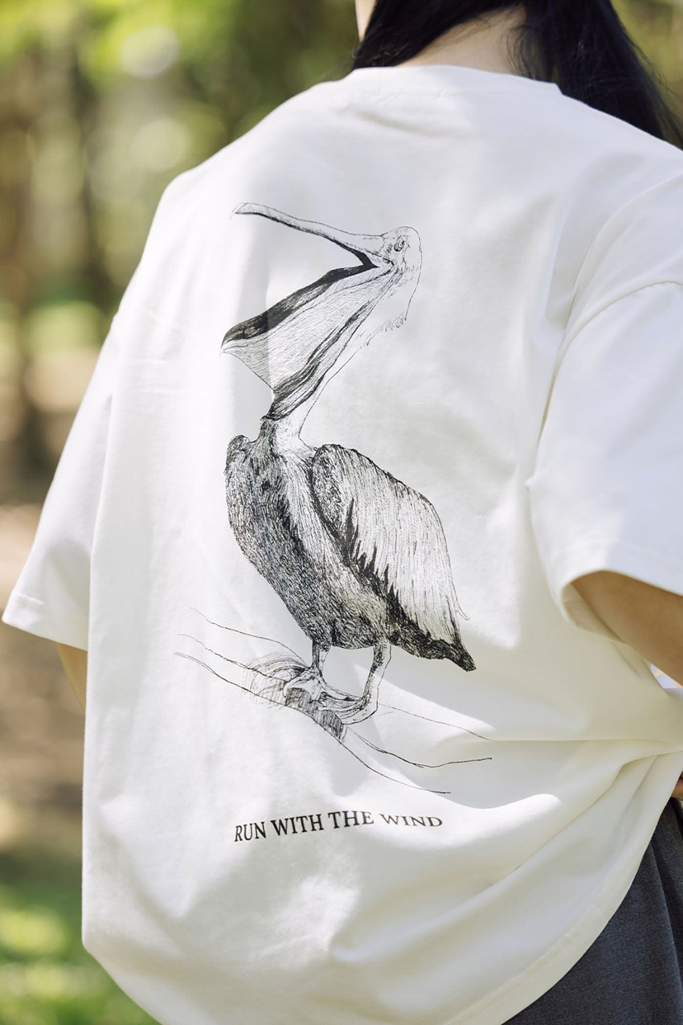 BANANA CLUB Wild Animal Graphic Sorona Oversized T-Shirt