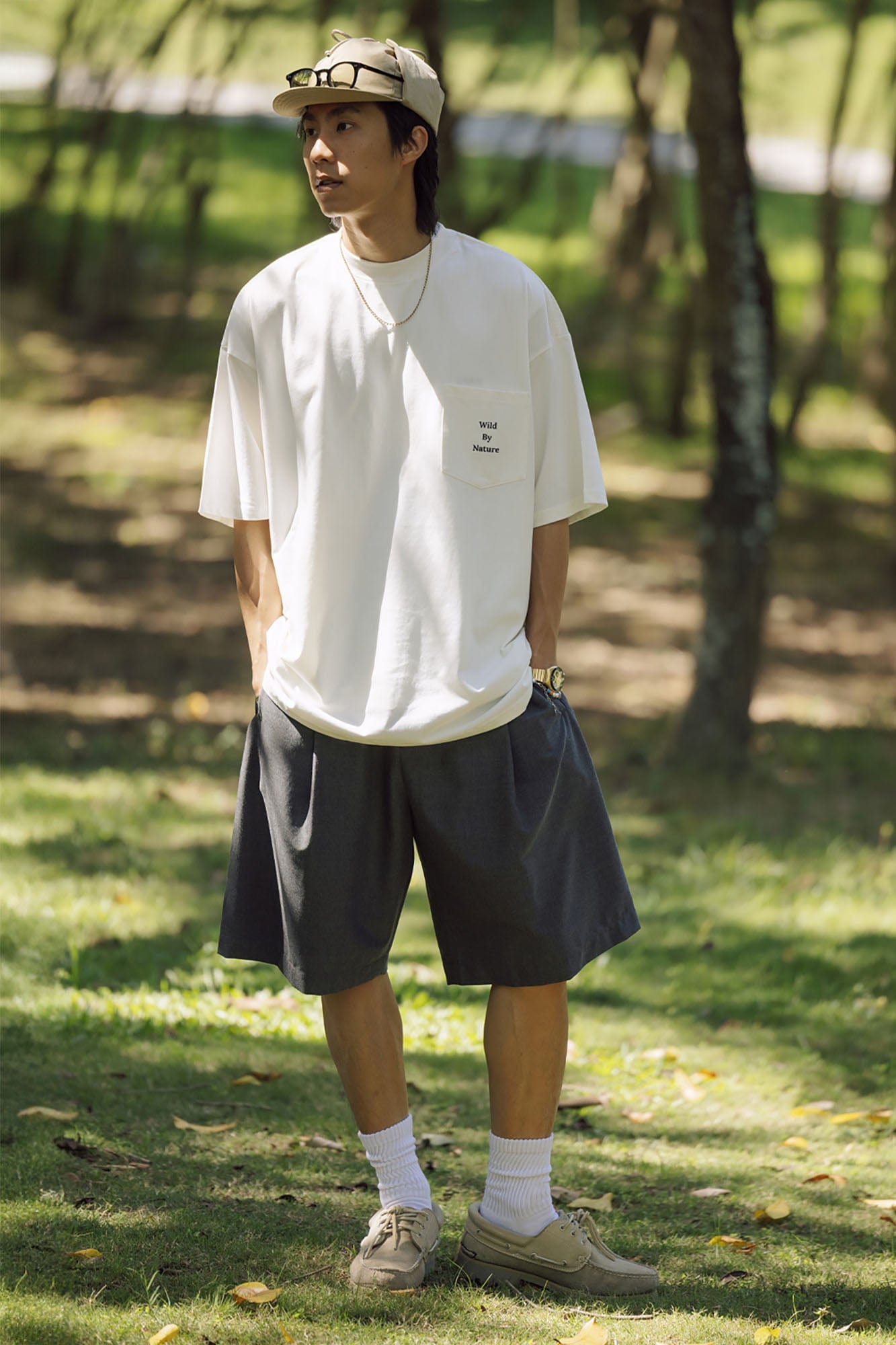BANANA CLUB Wild Animal Graphic Sorona Oversized T-Shirt