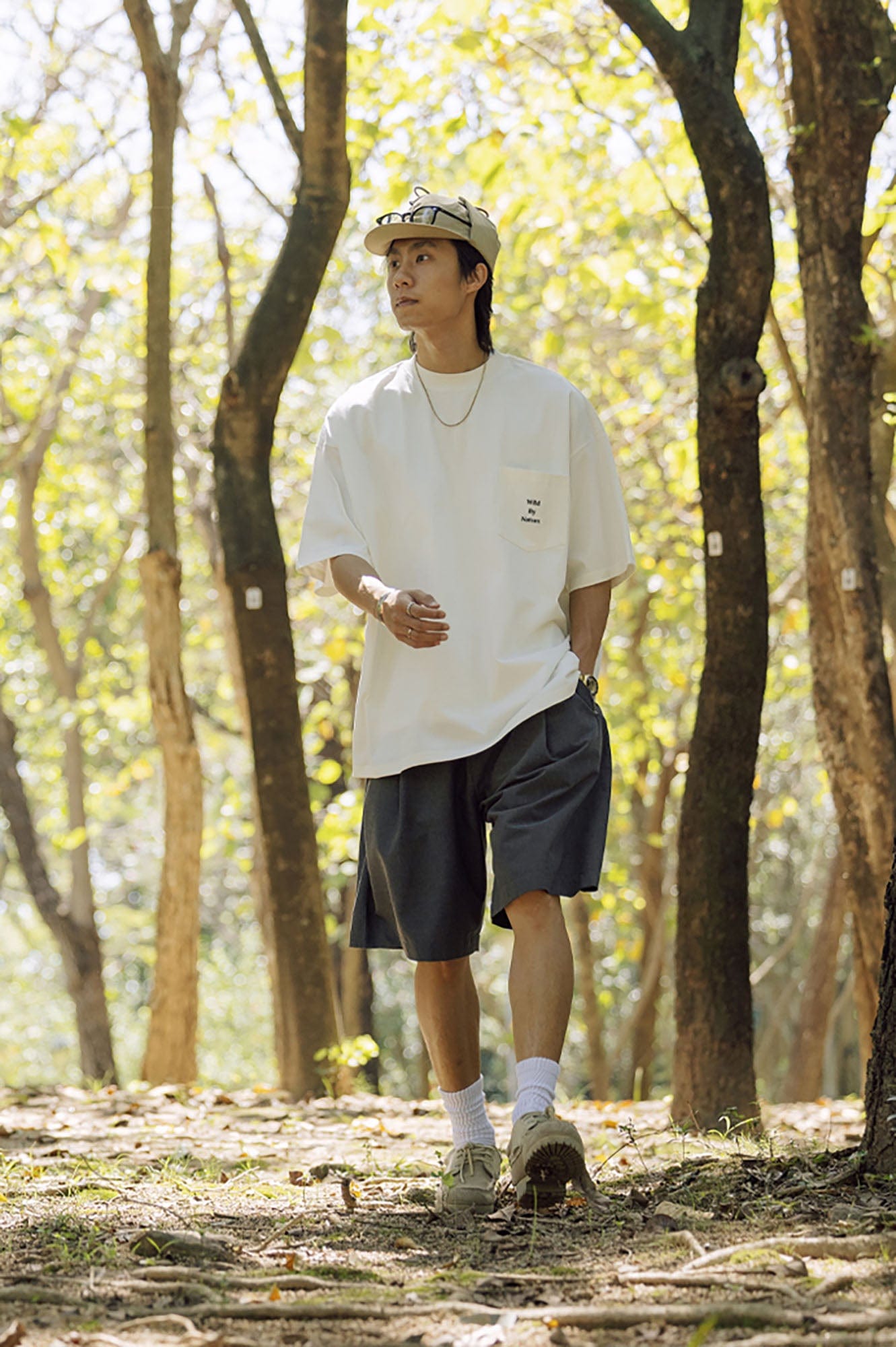 BANANA CLUB Pleated Quick-Dry Shorts