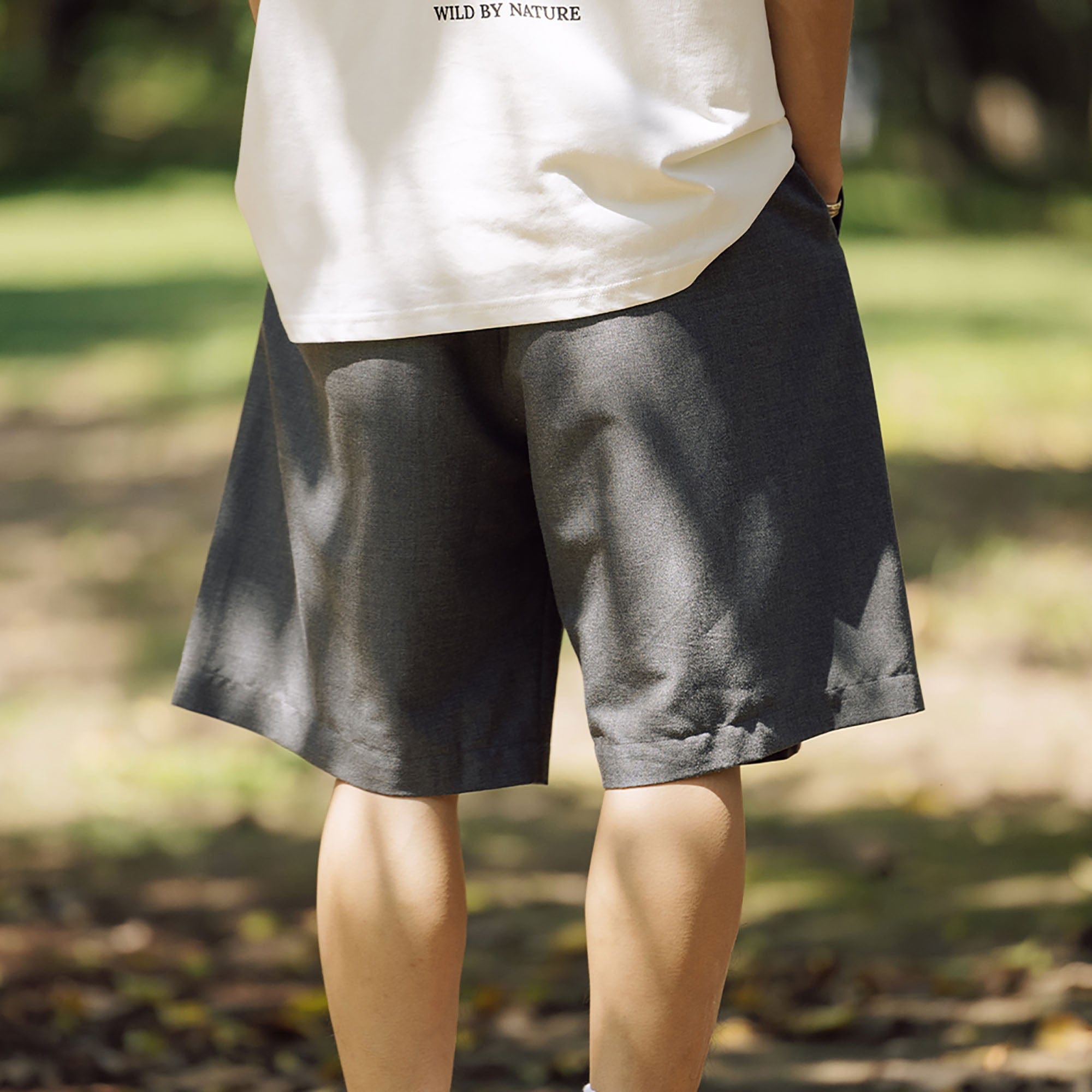 BANANA CLUB Pleated Quick-Dry Shorts