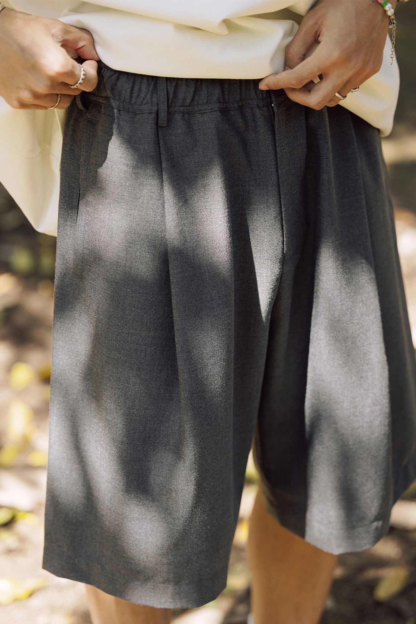 BANANA CLUB Pleated Quick-Dry Shorts