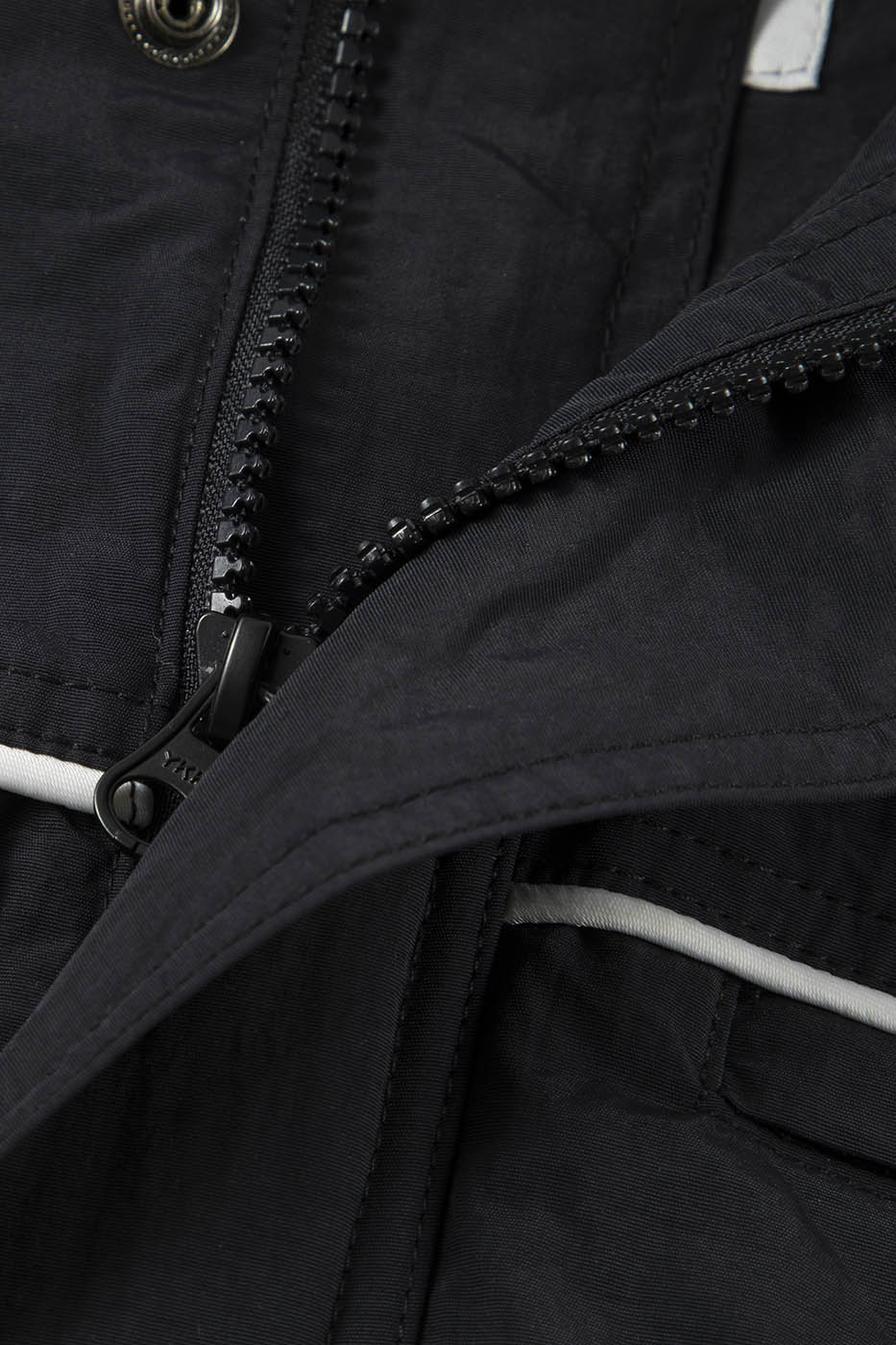 F2CE Deconstructed Detachable-Hood Color-Block Windbreaker, premium urban and streetwear designers apparel on PROJECTISR.com, F2CE