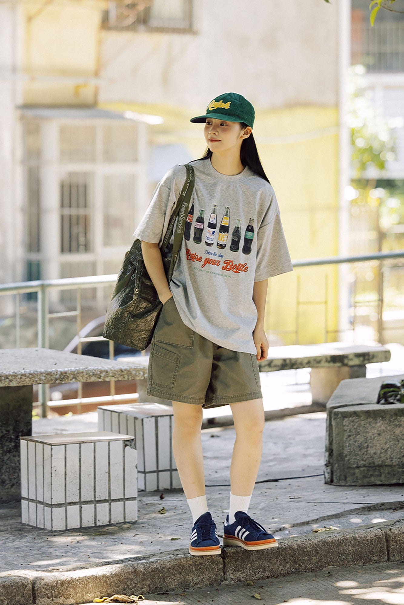 BANANA CLUB Soda Graphic Sorona Oversized T-Shirt