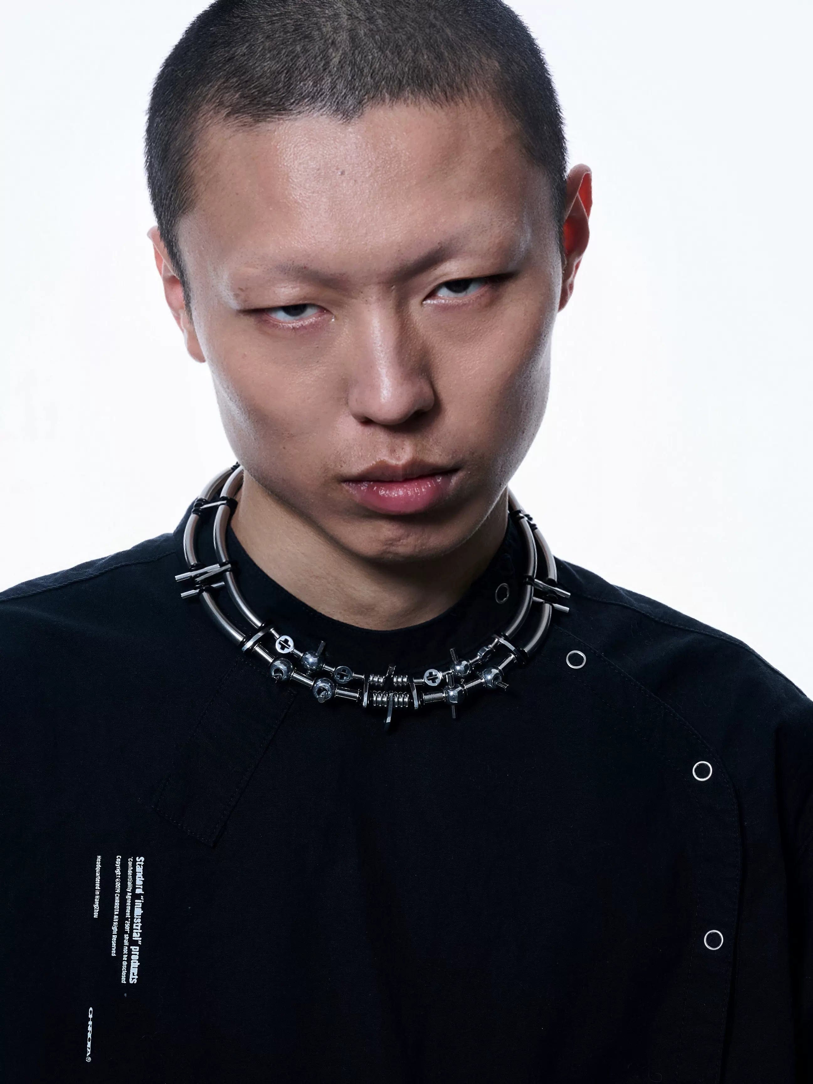 ILLUSORY The Infiltrator Detachable Necklace, premium urban and streetwear designers apparel on PROJECTISR.com, ILLUSORY