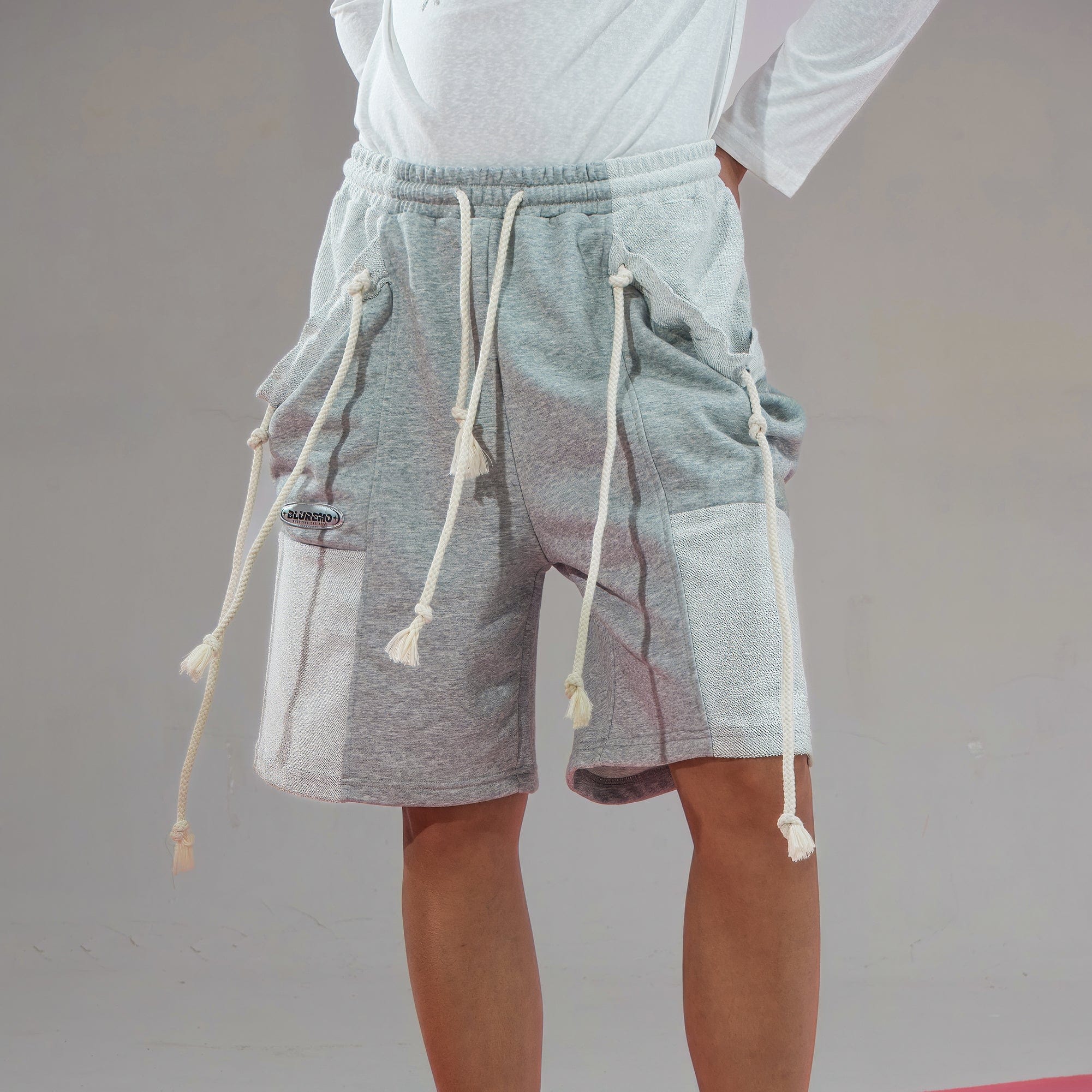 CLP Star Deconstructed Draw-String Pocket Shorts, premium urban and streetwear designers apparel on PROJECTISR.com, CLP