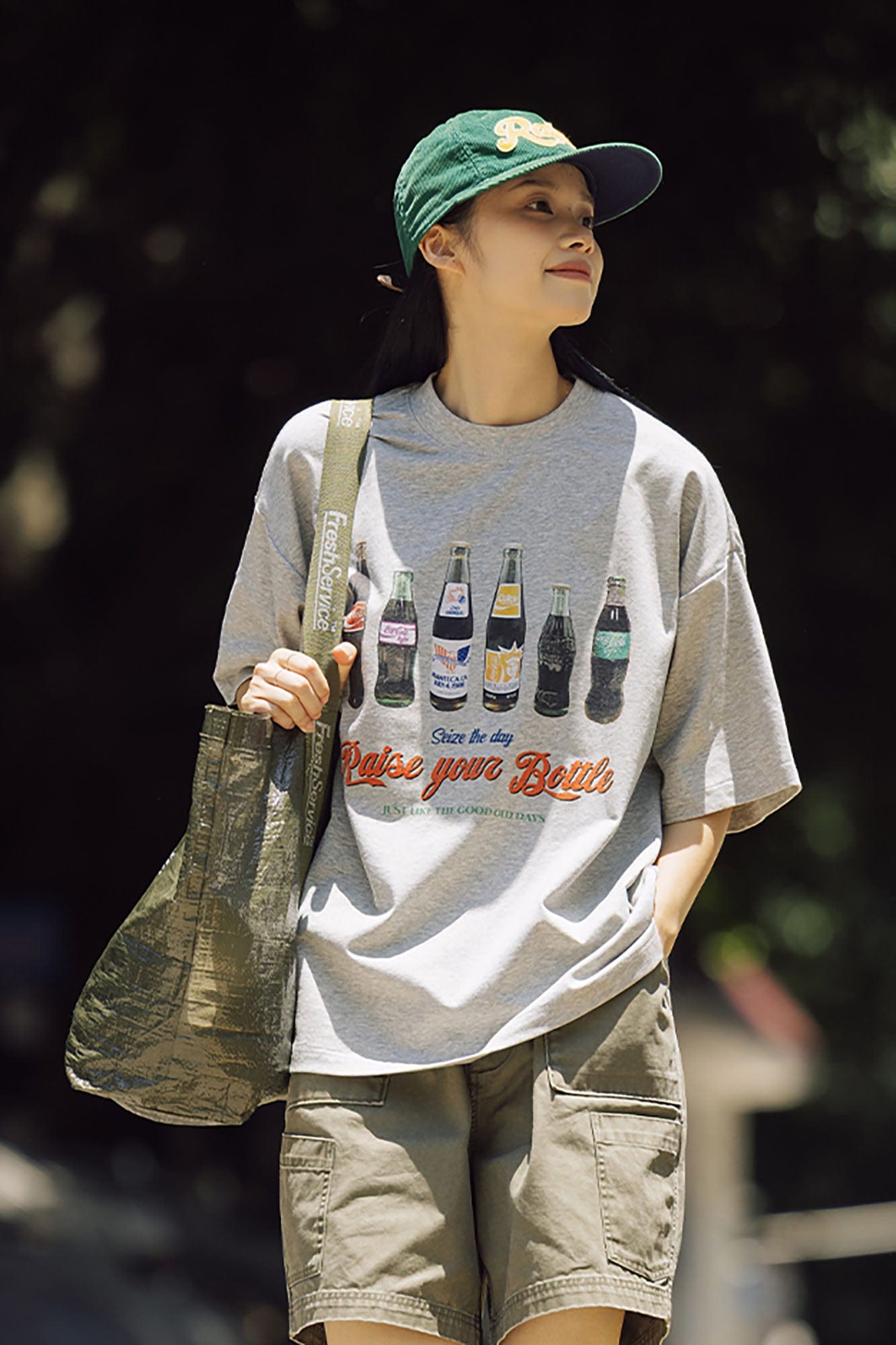 BANANA CLUB Soda Graphic Sorona Oversized T-Shirt