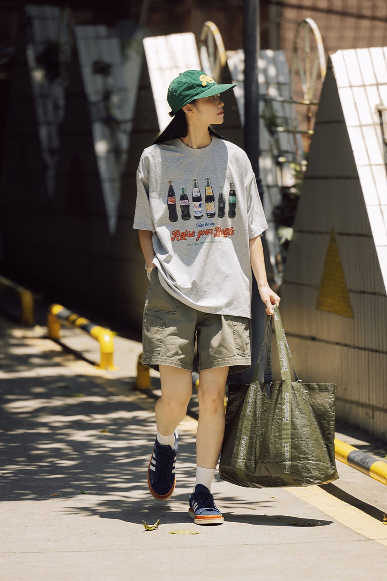 BANANA CLUB Soda Graphic Sorona Oversized T-Shirt
