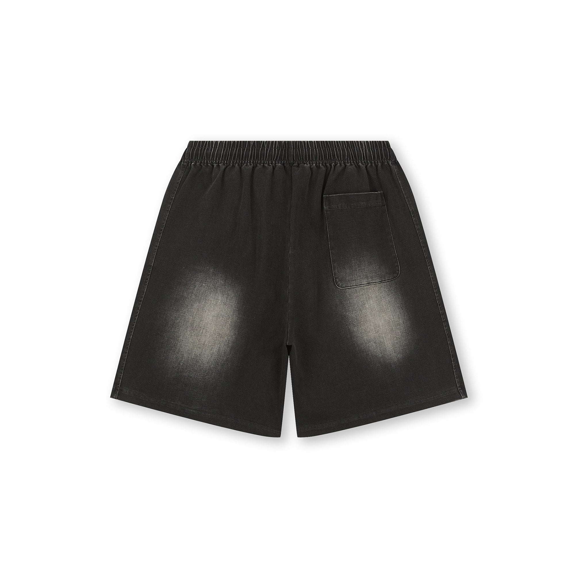 BONELESS Washed Embroidered LOGO Drawstring Shorts, premium urban and streetwear designers apparel on PROJECTISR.com, BONELESS
