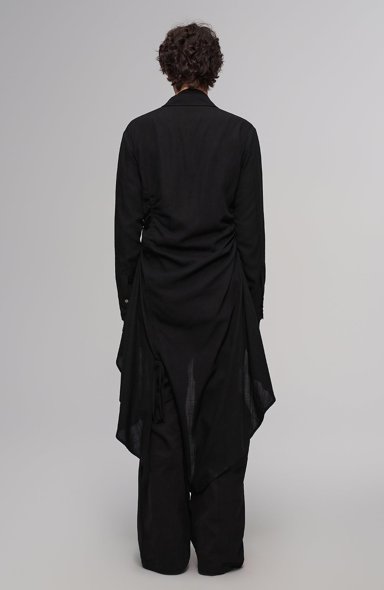 ILNya Nieternite Nifutur Twist-Knee Flared Trousers, premium urban and streetwear designers apparel on PROJECTISR.com, ILNya Nieternite Nifutur