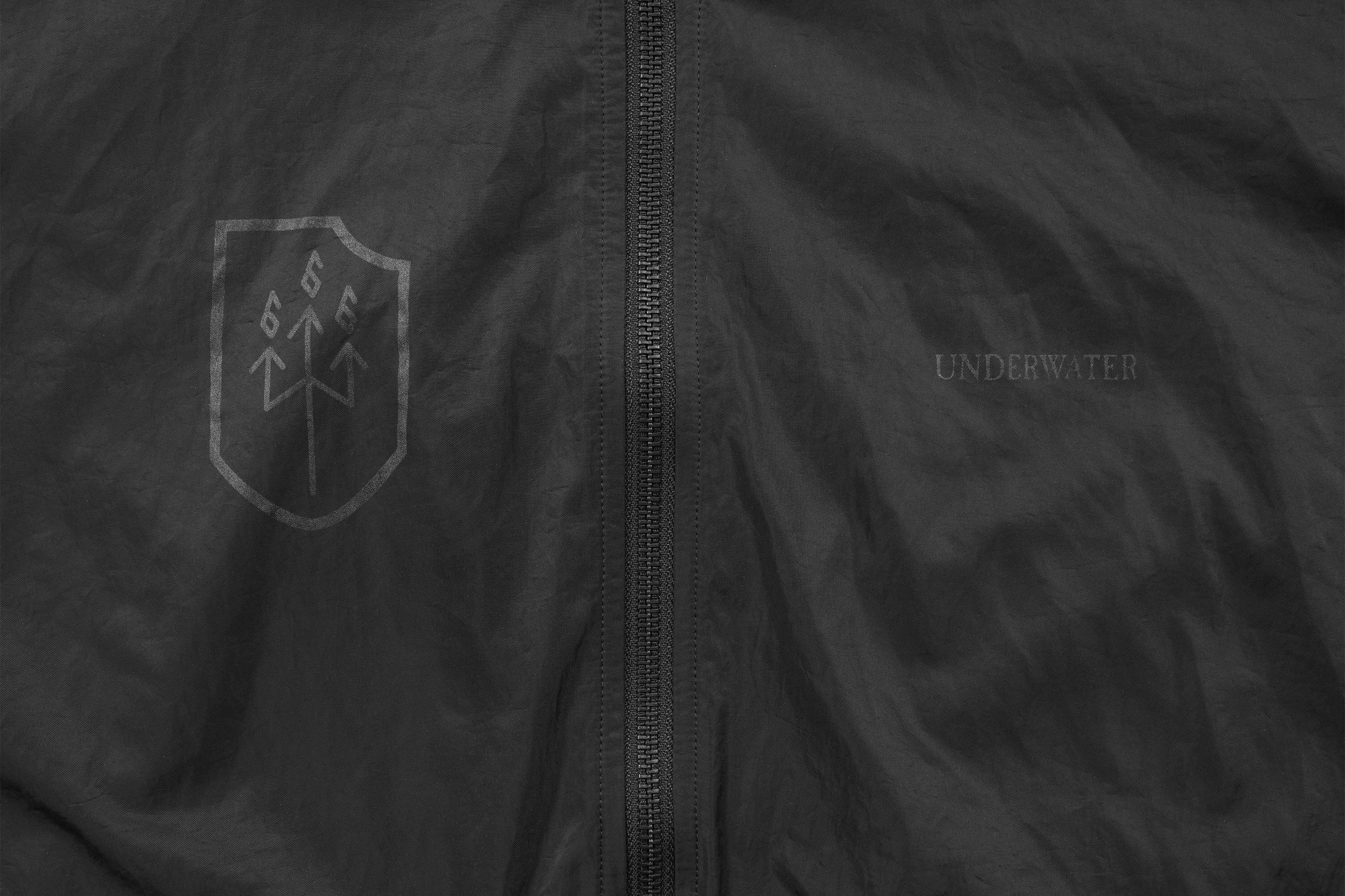 UNDERWATER Dark Soul Quick-Dry Lightweight Hooded Jacket, premium urban and streetwear designers apparel on PROJECTISR.com, UNDERWATER