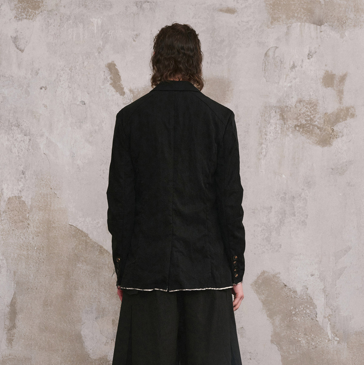 ILNya Nieternite Nifutur Spliced Artisan Blazer Jacket