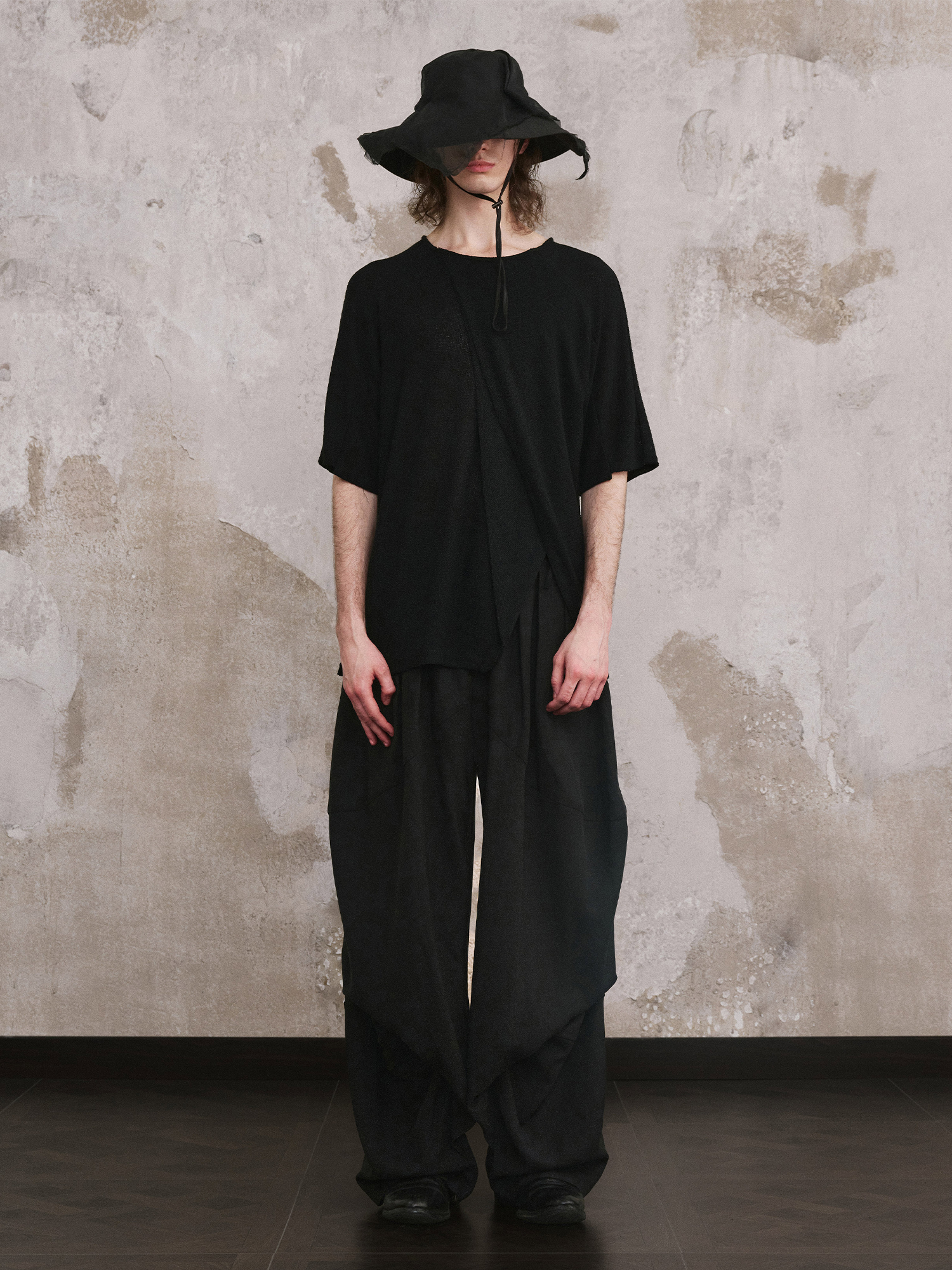 ILNya Nieternite Nifutur Mulberry Silk Veiled Sun Hat
