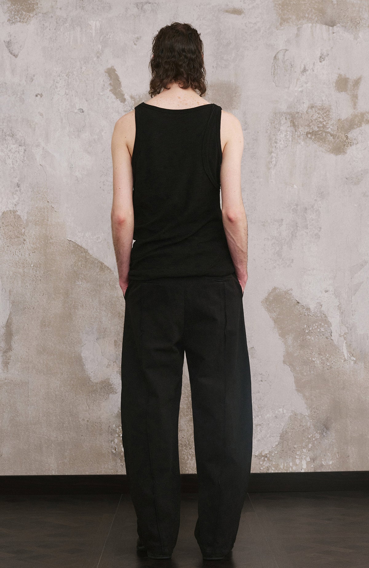 ILNya Nieternite Nifutur Raw Edge Long-Pile Pants
