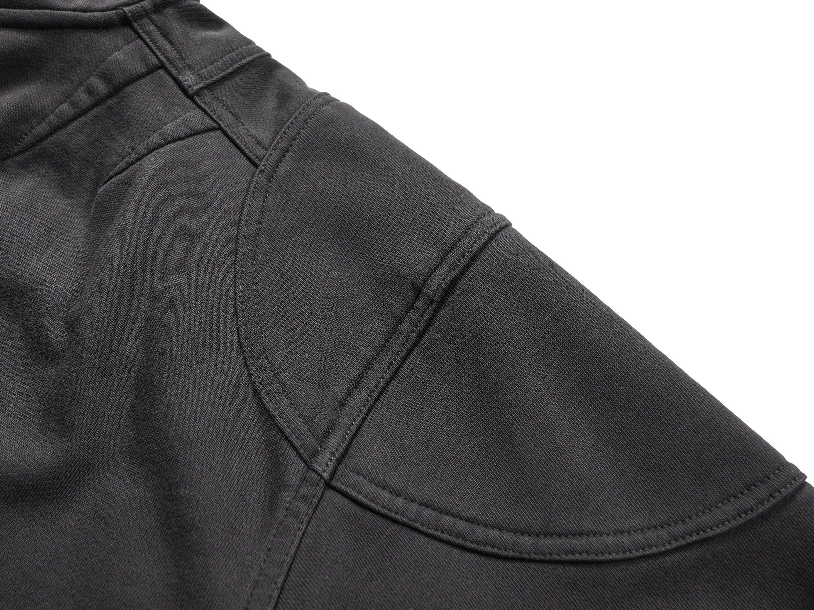 UNDERWATER Distressed Spliced Fallen Armor Zip-Up Hoodie, premium urban and streetwear designers apparel on PROJECTISR.com, UNDERWATER