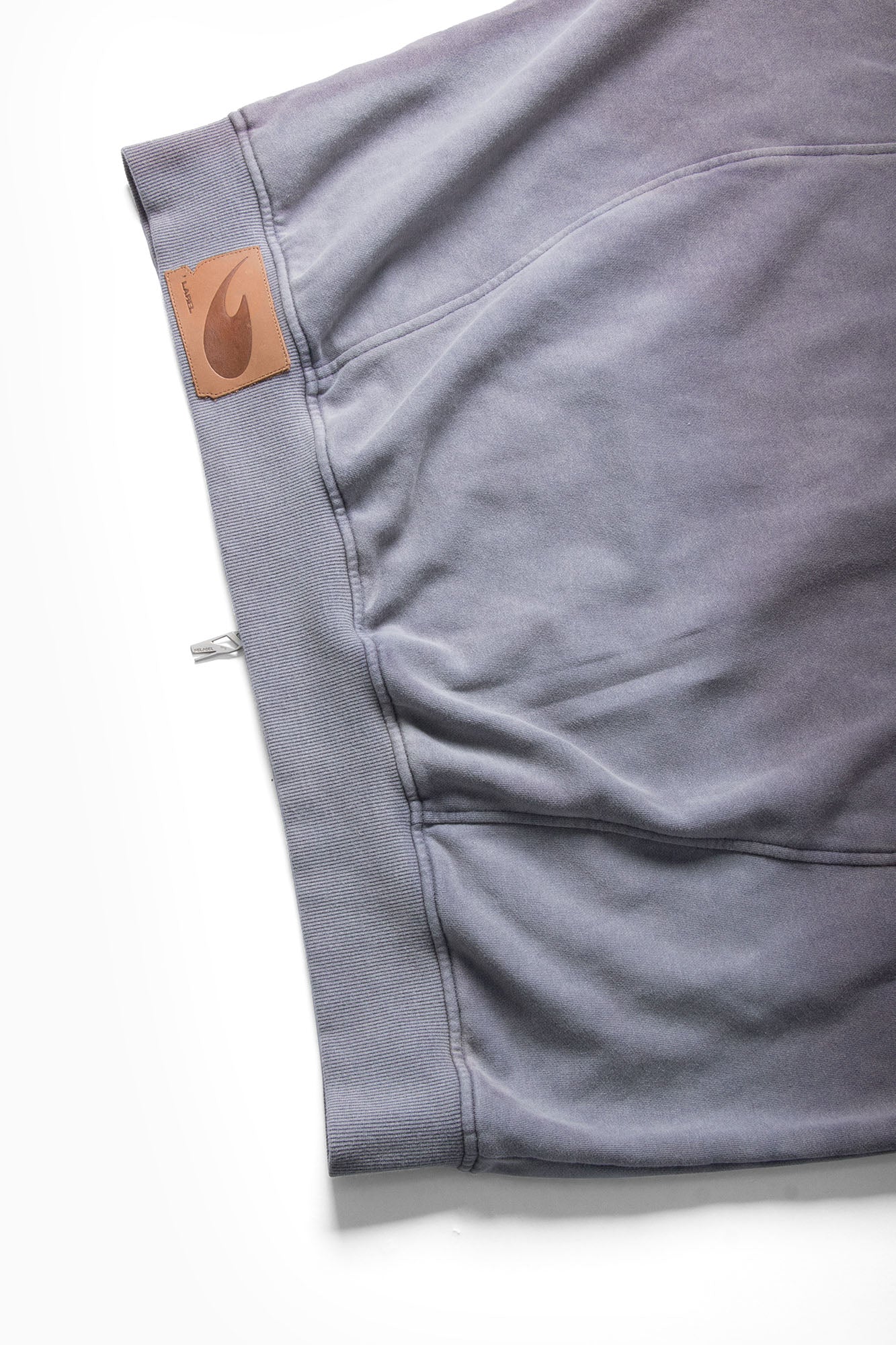 RELABEL Gradient Washed Panel Hooded Jacket Purple