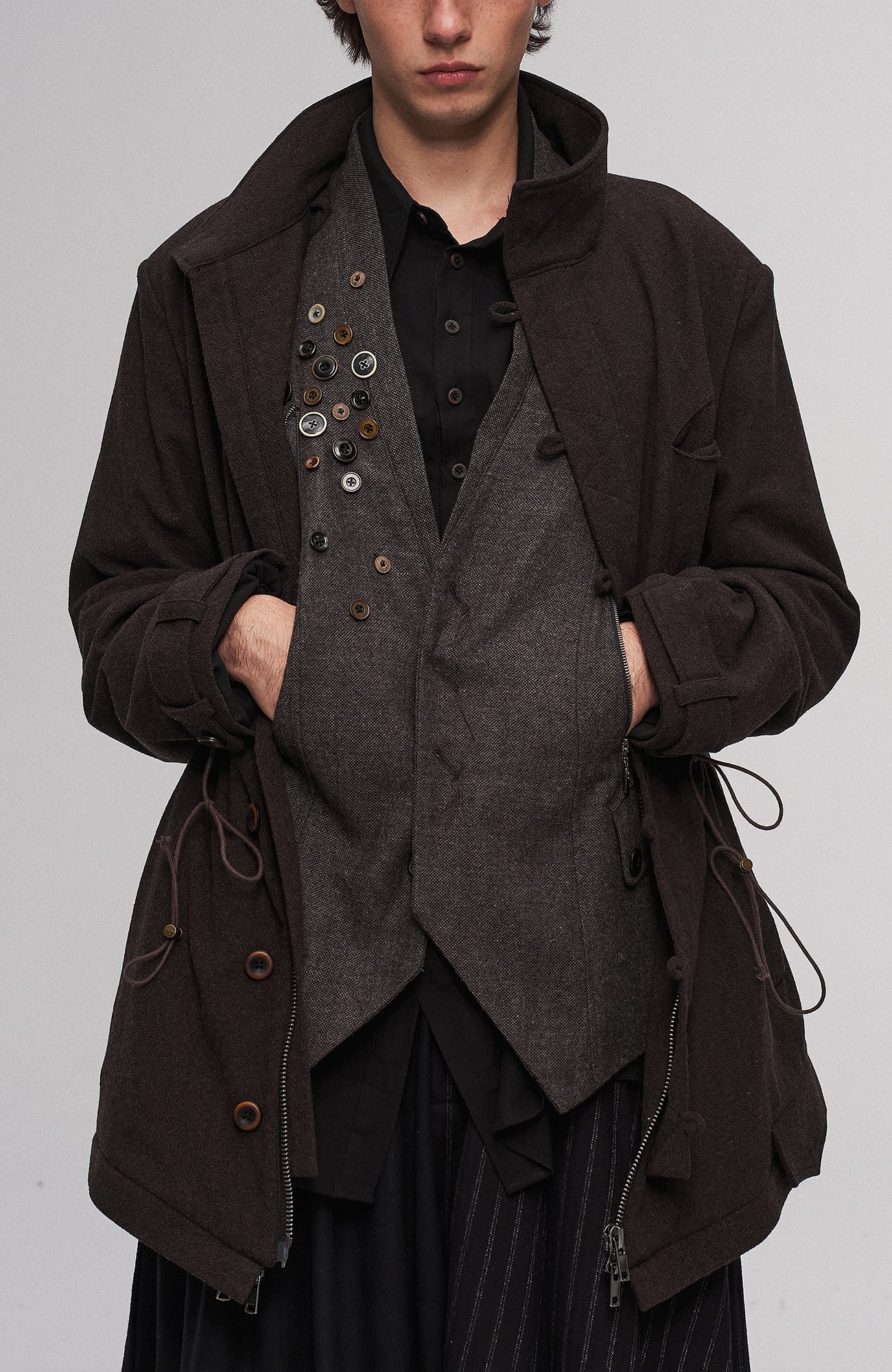 ILNya Nieternite Nifutur Detachable Down-Lined Wool-Blend Modular Parka