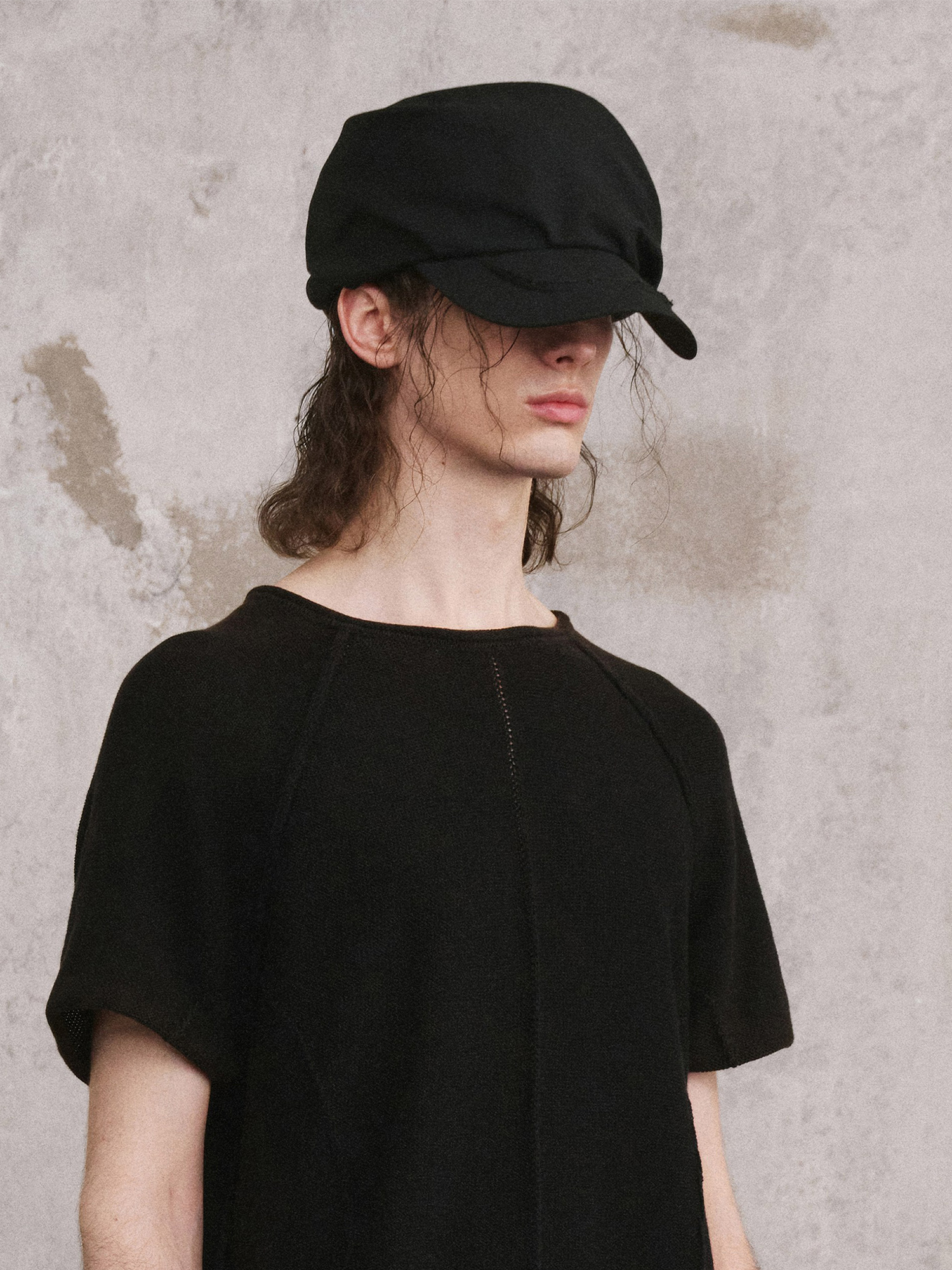 ILNya Nieternite Nifutur Ruched Newsboy Cap
