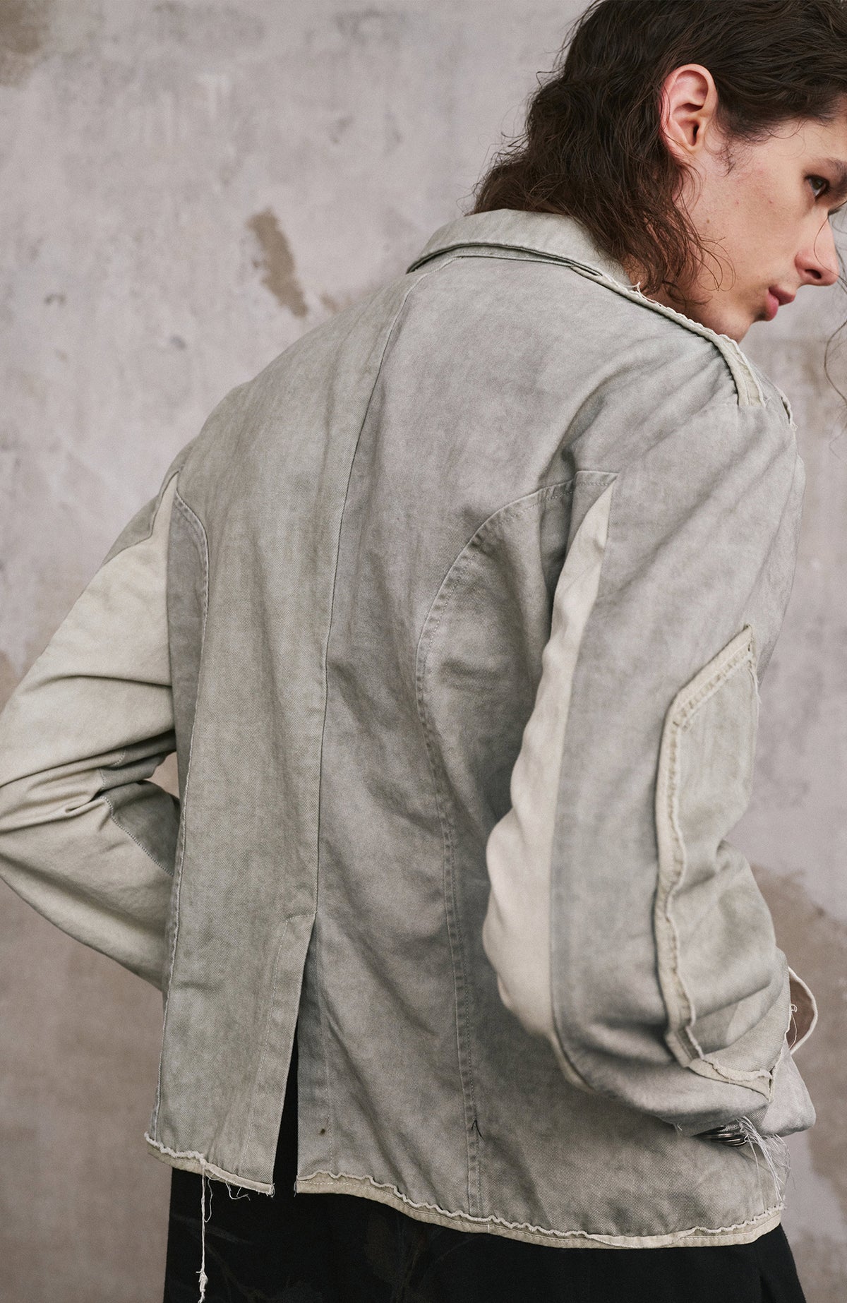 ILNya Nieternite Nifutur Paneled Lapel Double-Pocket Jacket