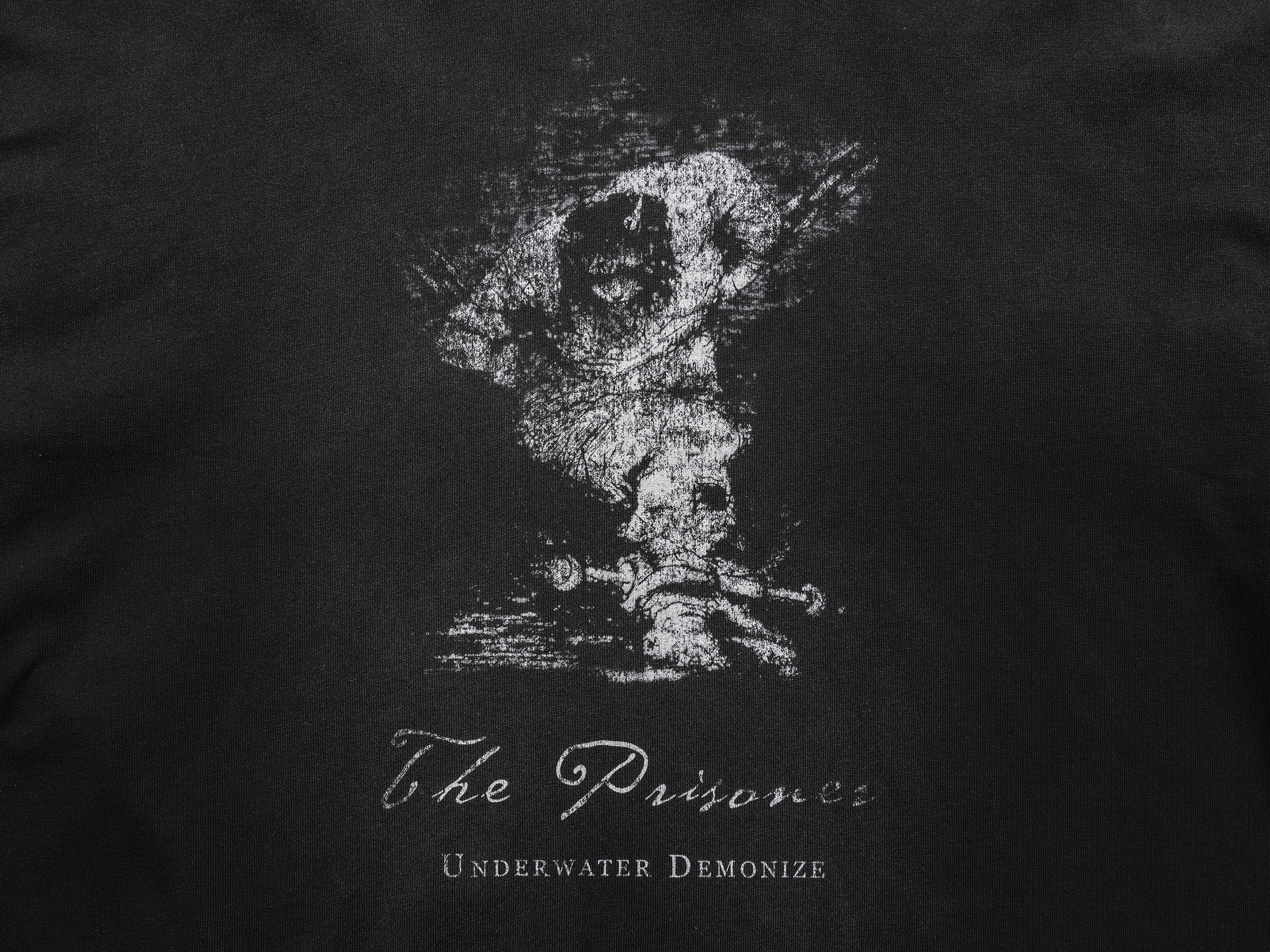 UNDERWATER The Prisoner Distressed Layered Hoodie, premium urban and streetwear designers apparel on PROJECTISR.com, UNDERWATER