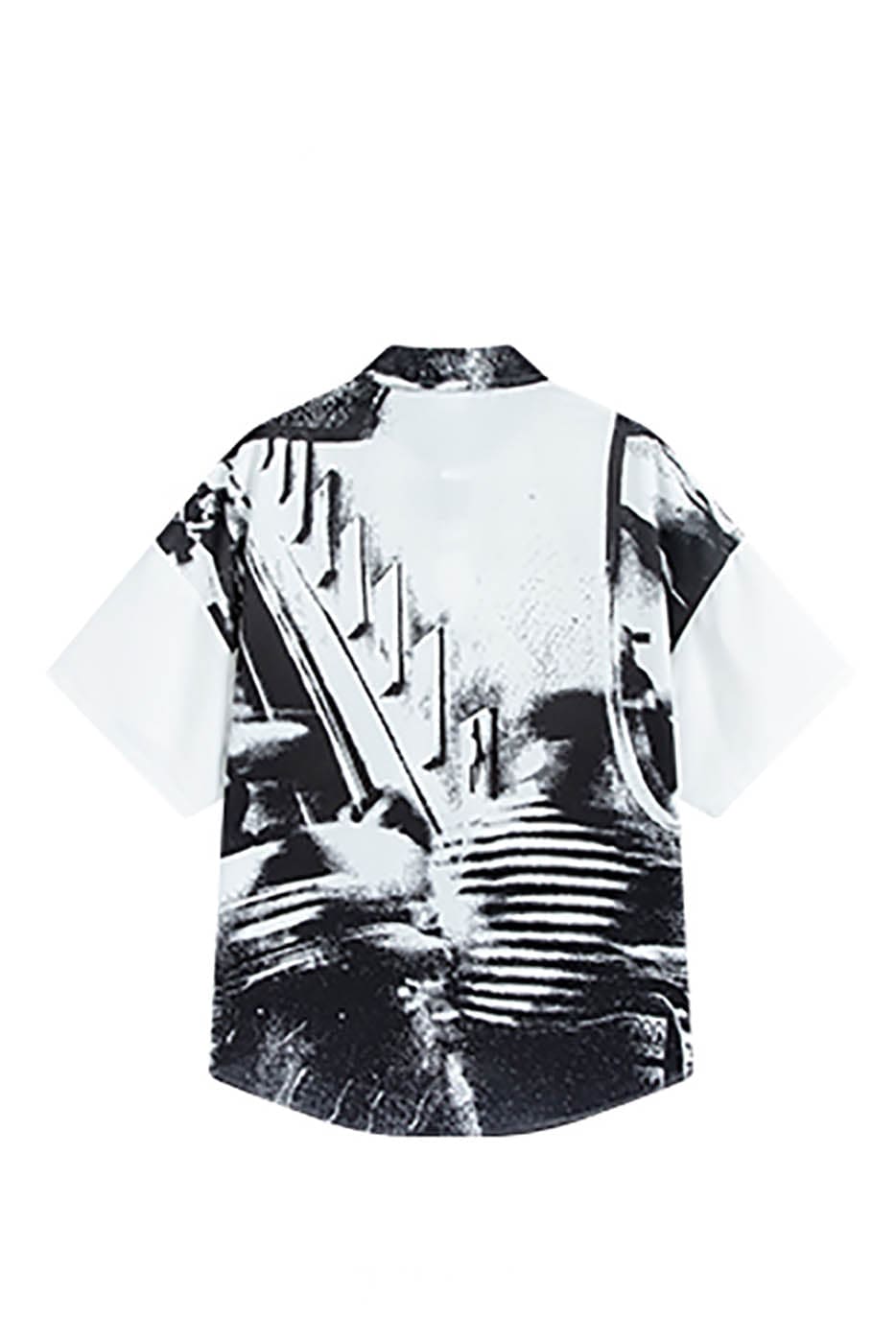 KREATE Platform Full-Print Graphics Half Shirt, premium urban and streetwear designers apparel on PROJECTISR.com, KREATE